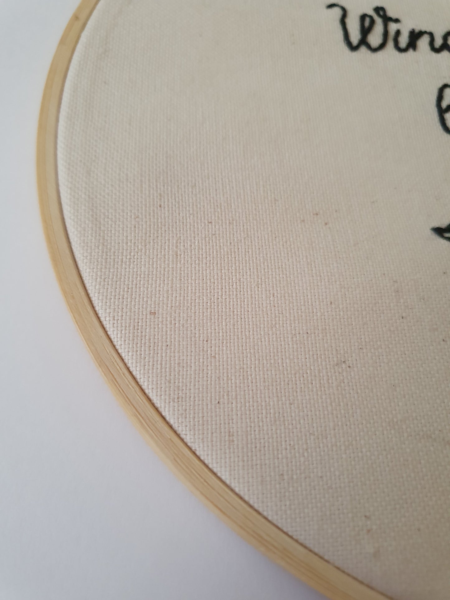 The Wingardium Leviosa Embroidery Hoop