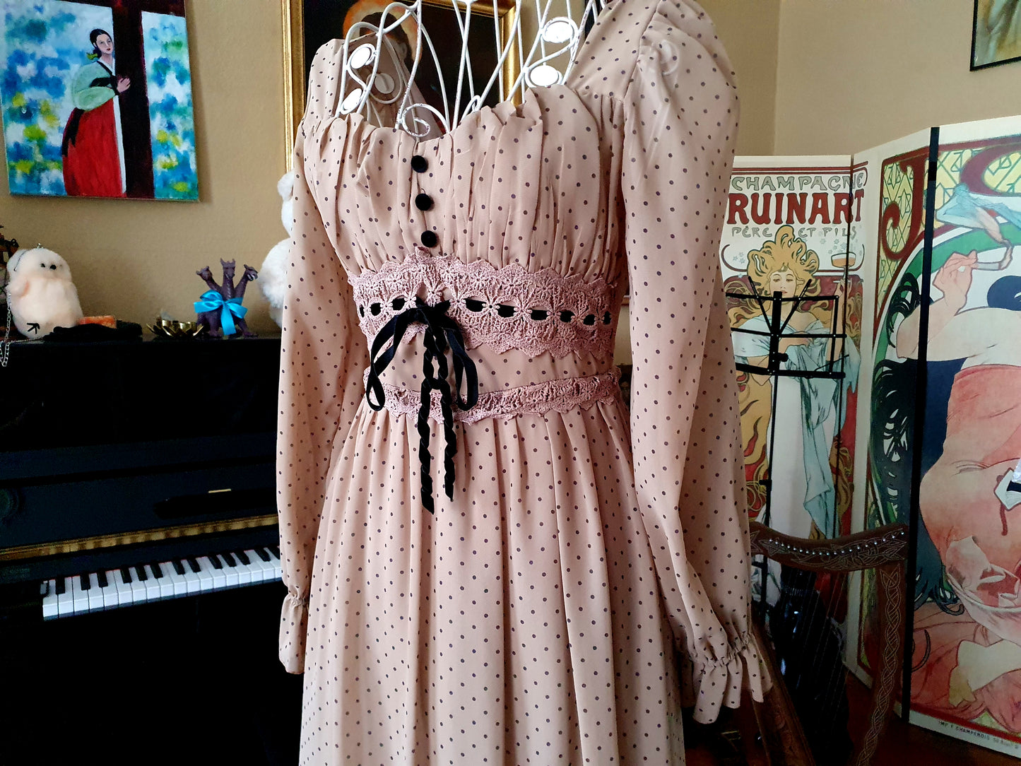 The Honeycomb Dress
