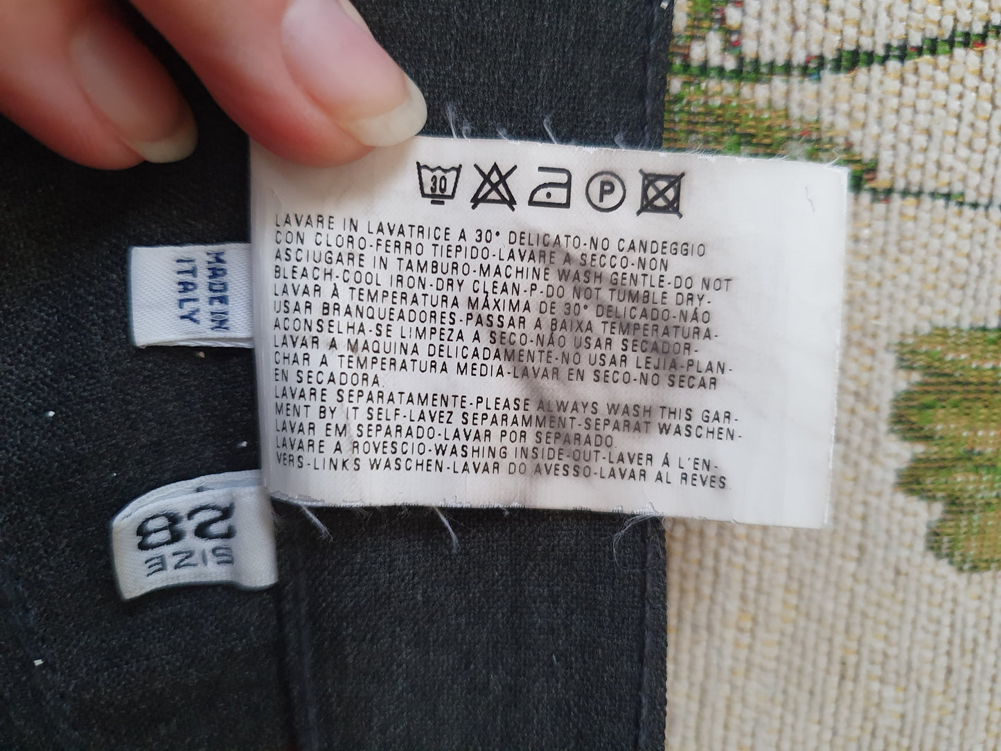 Authentic Vintage High Waist Pants by Armani Jeans in Size S