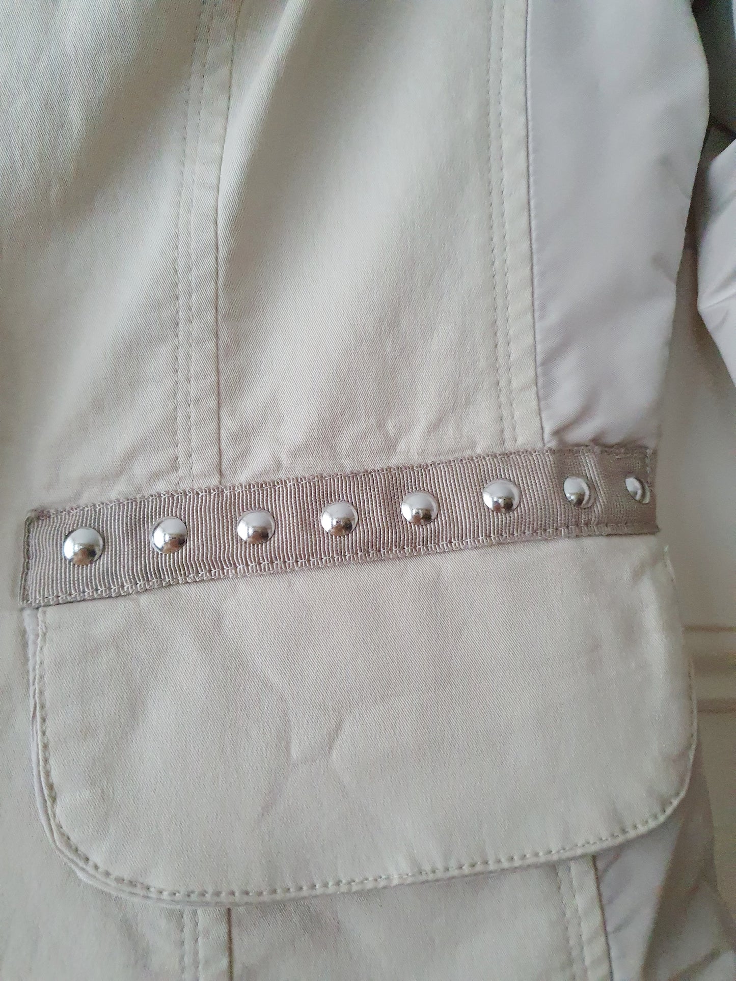Authentic Vintage Blazer by Airfield in Size S in Taupe