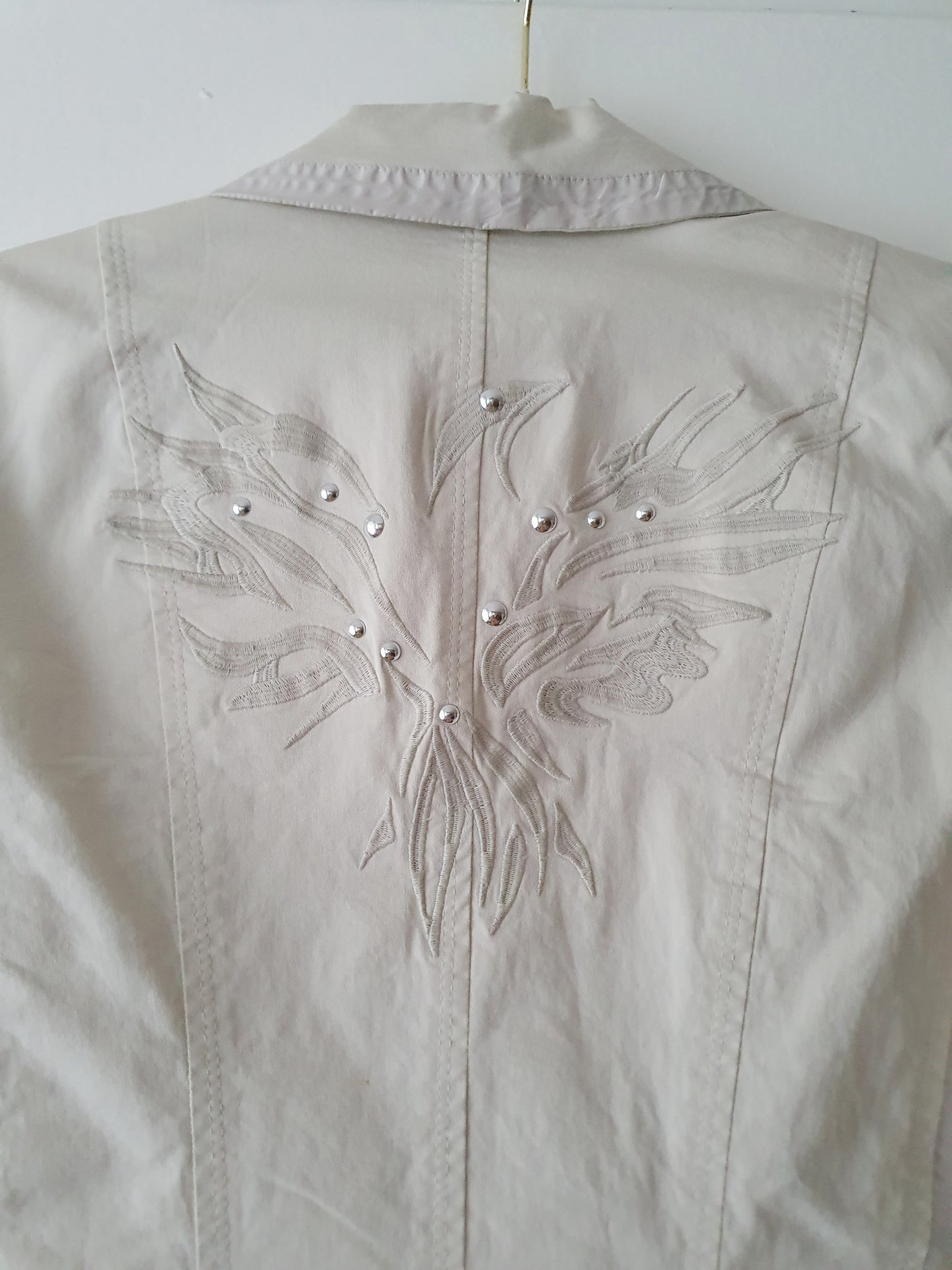 Authentic Vintage Blazer by Airfield in Size S in Taupe