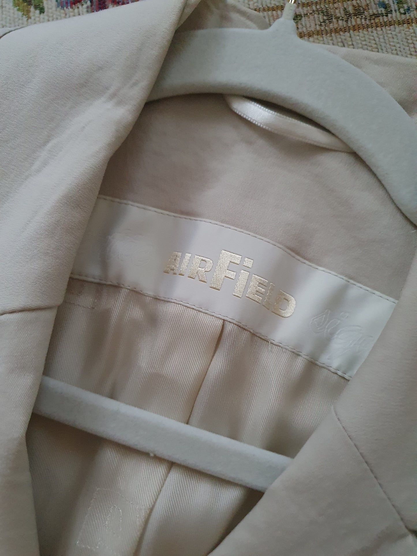 Authentic Vintage Blazer by Airfield in Size S in Taupe