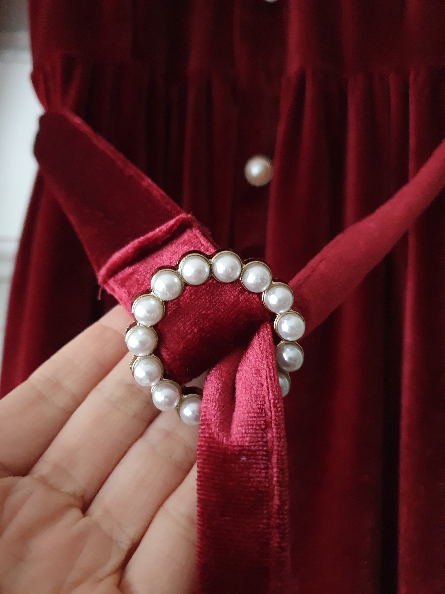 The Victorian Velvet Lace Dress