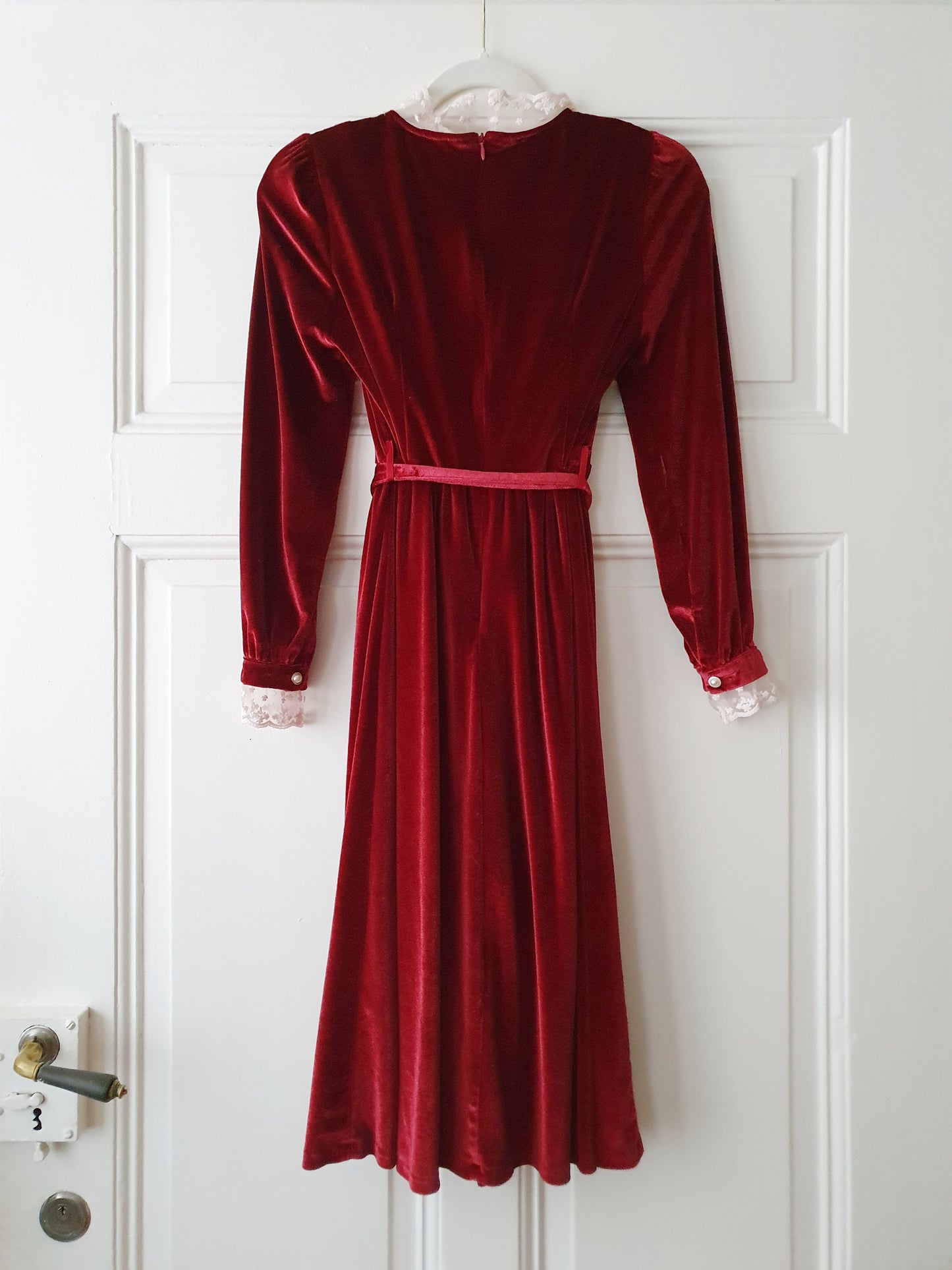 The Victorian Velvet Lace Dress