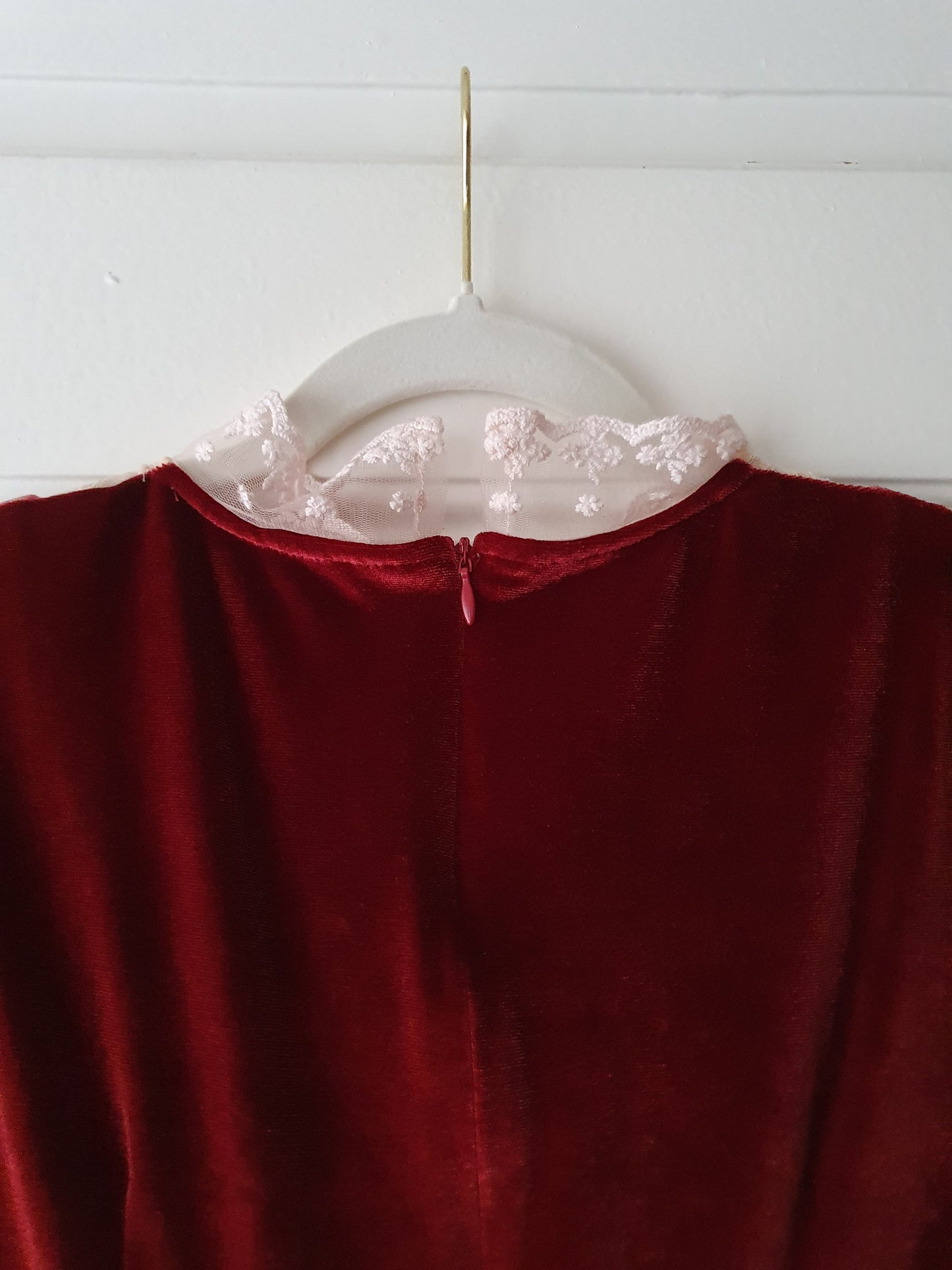 The Victorian Velvet Lace Dress