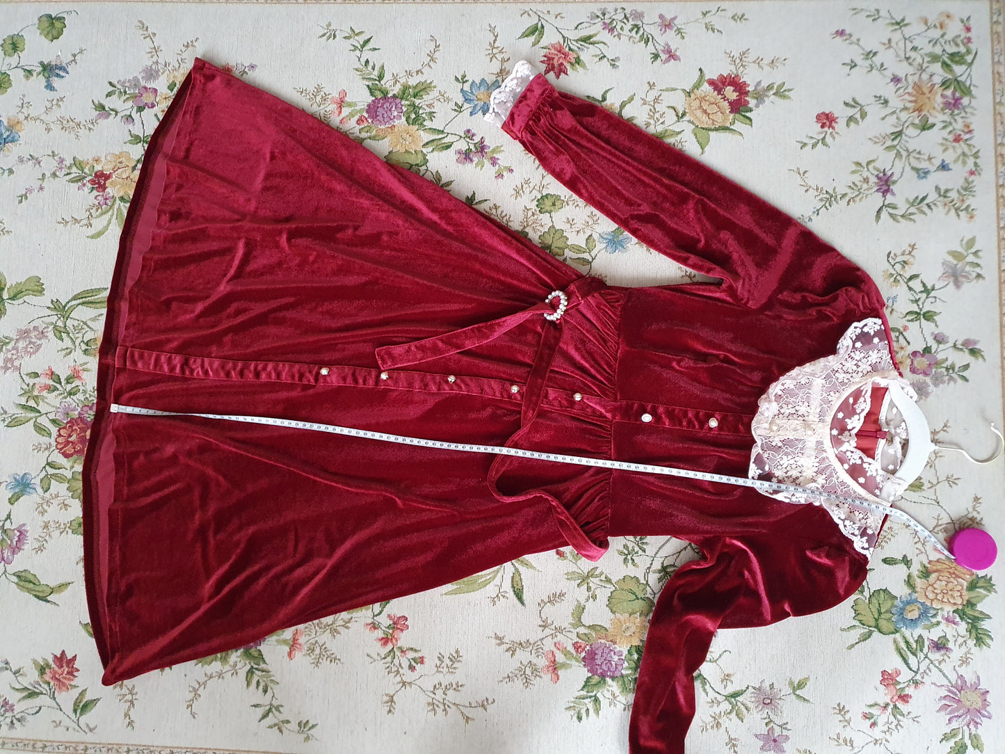 The Victorian Velvet Lace Dress