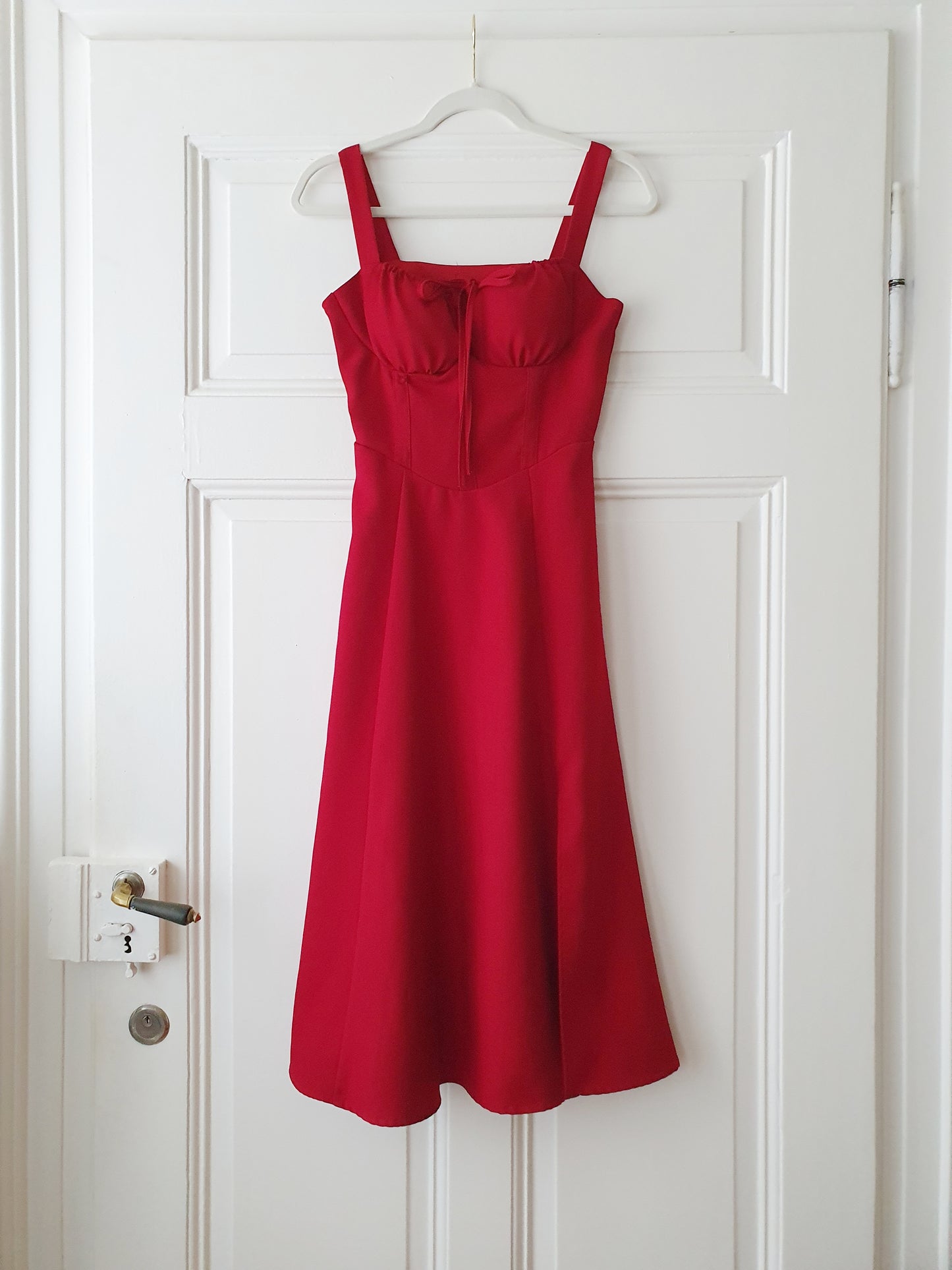 The Red Coquette Dress