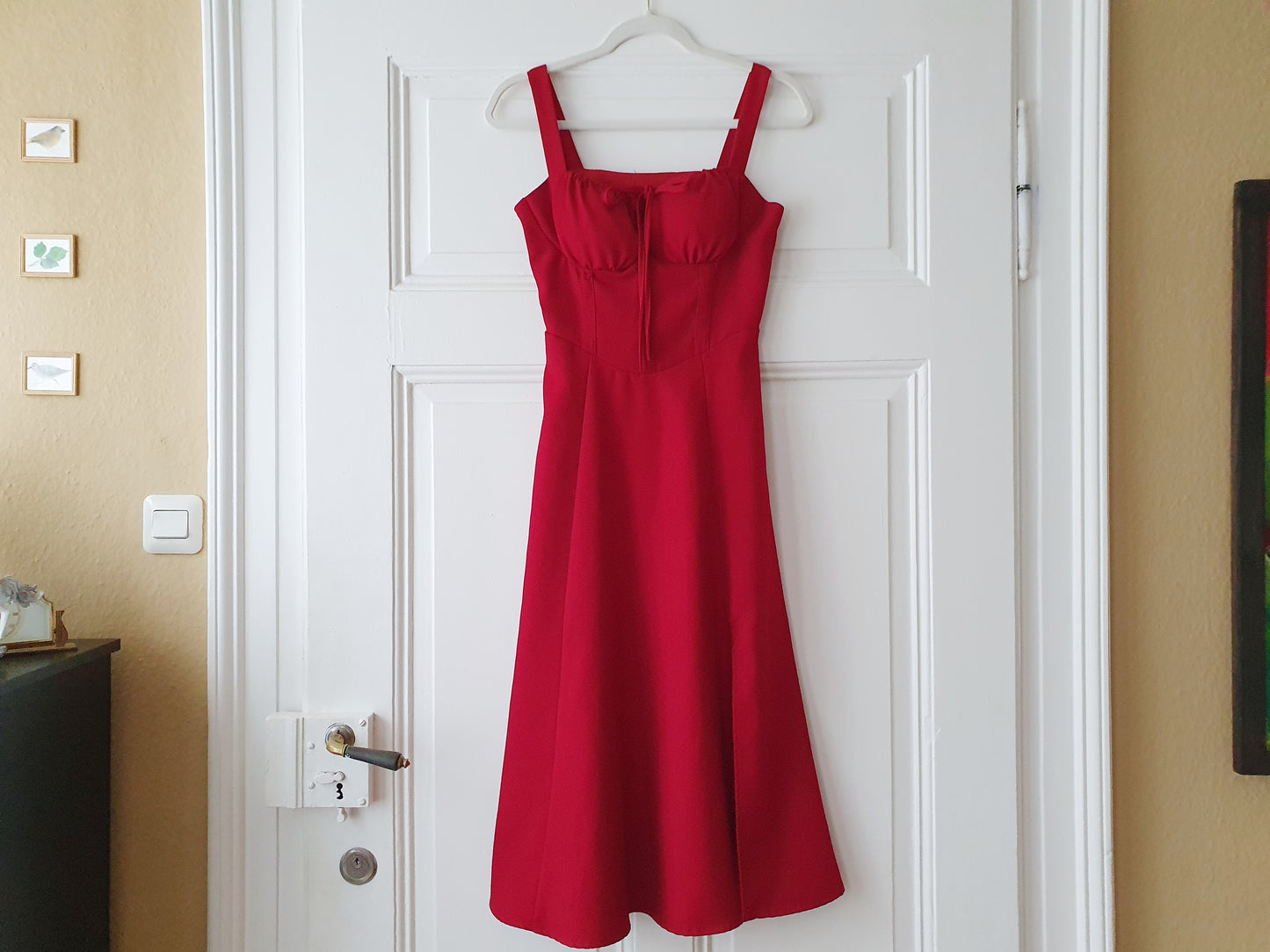 The Red Coquette Dress
