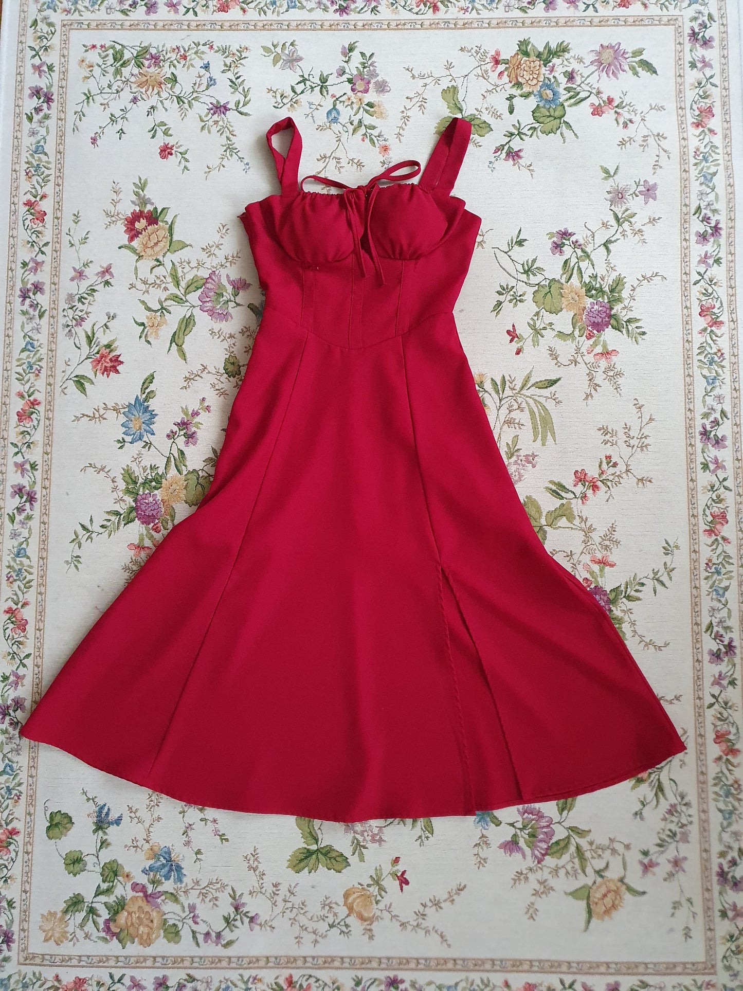 The Red Coquette Dress
