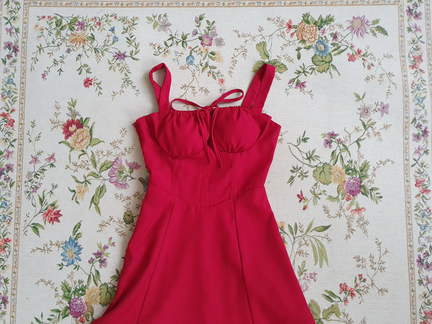 The Red Coquette Dress