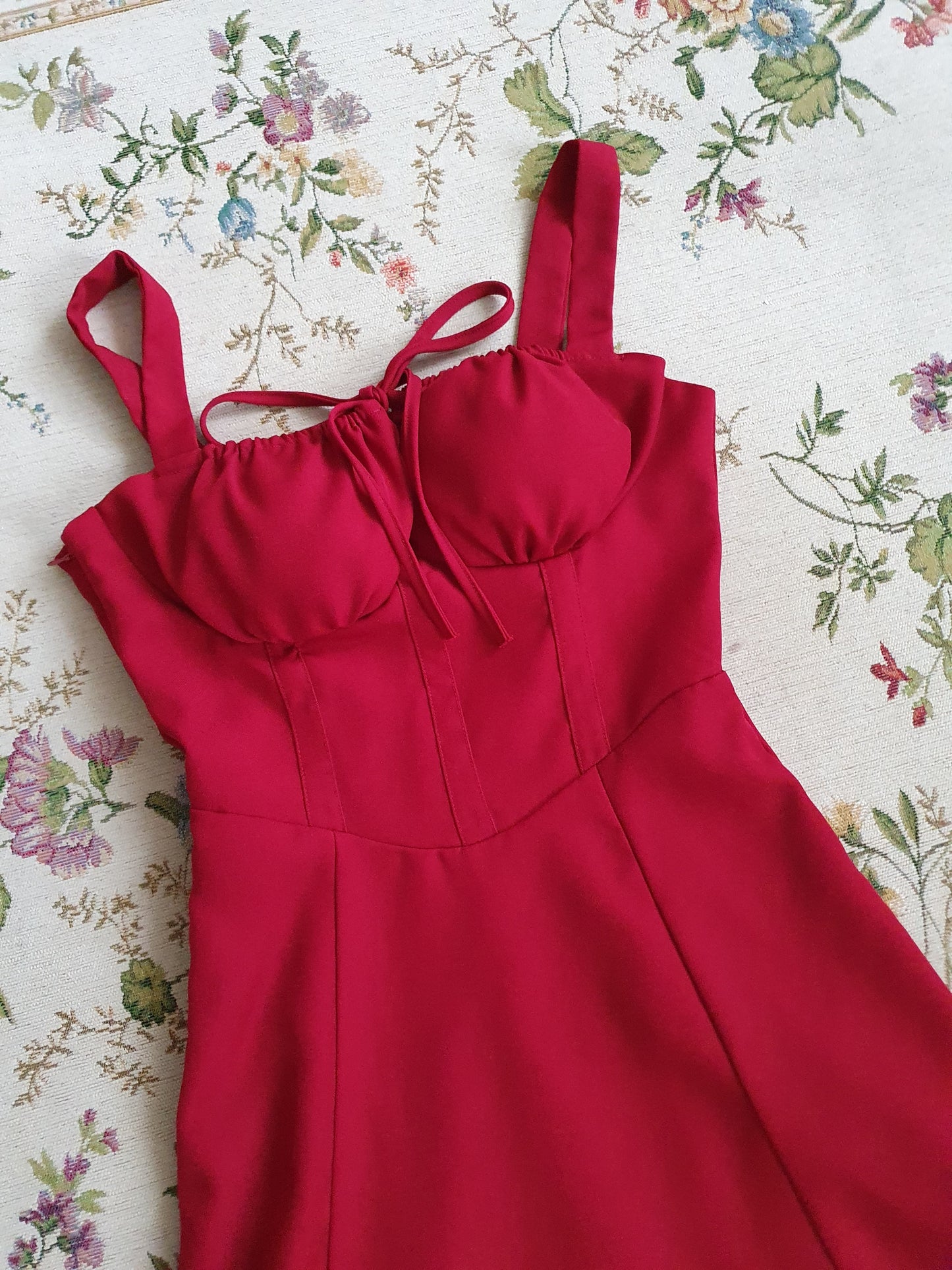 The Red Coquette Dress