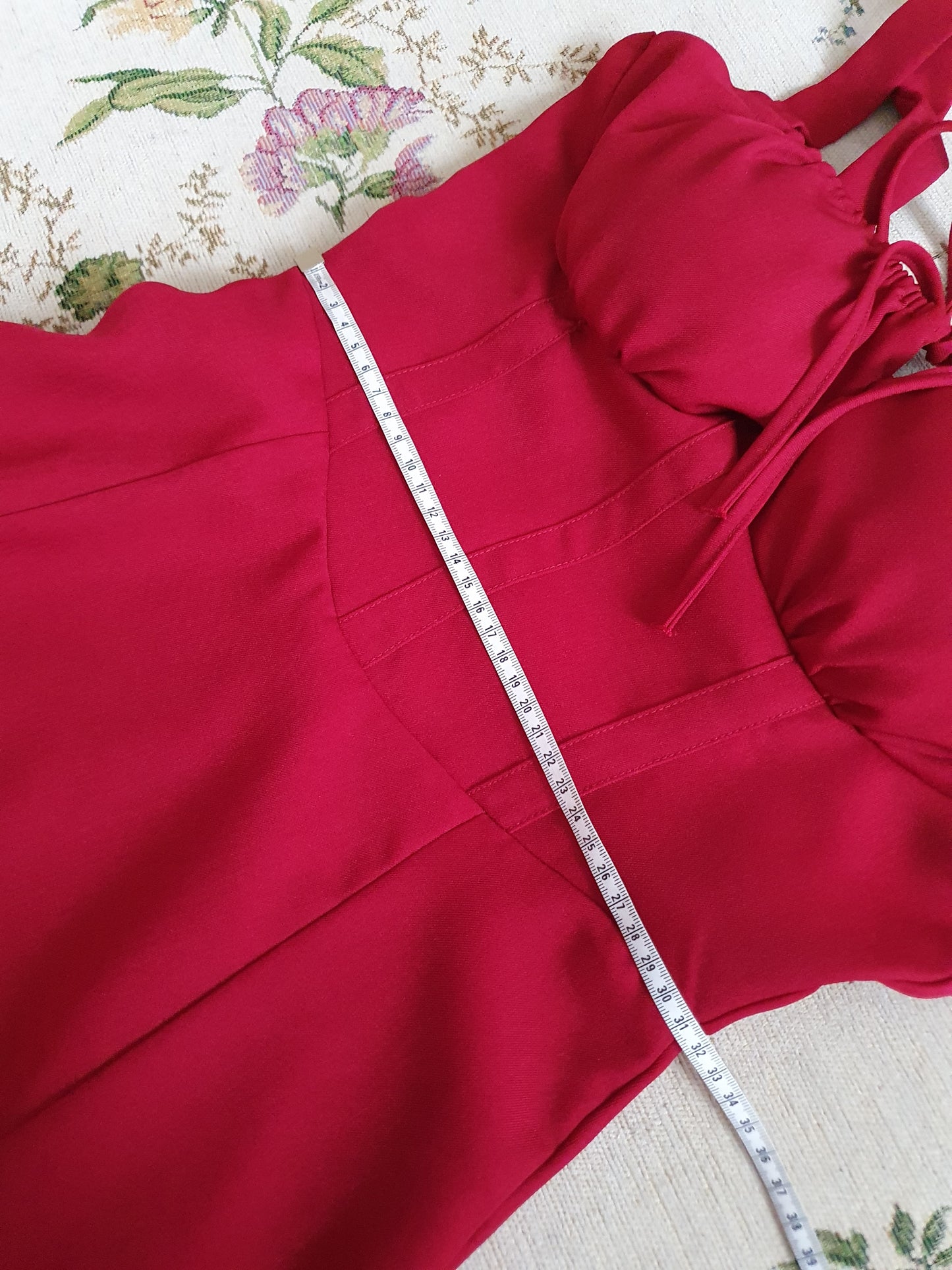 The Red Coquette Dress