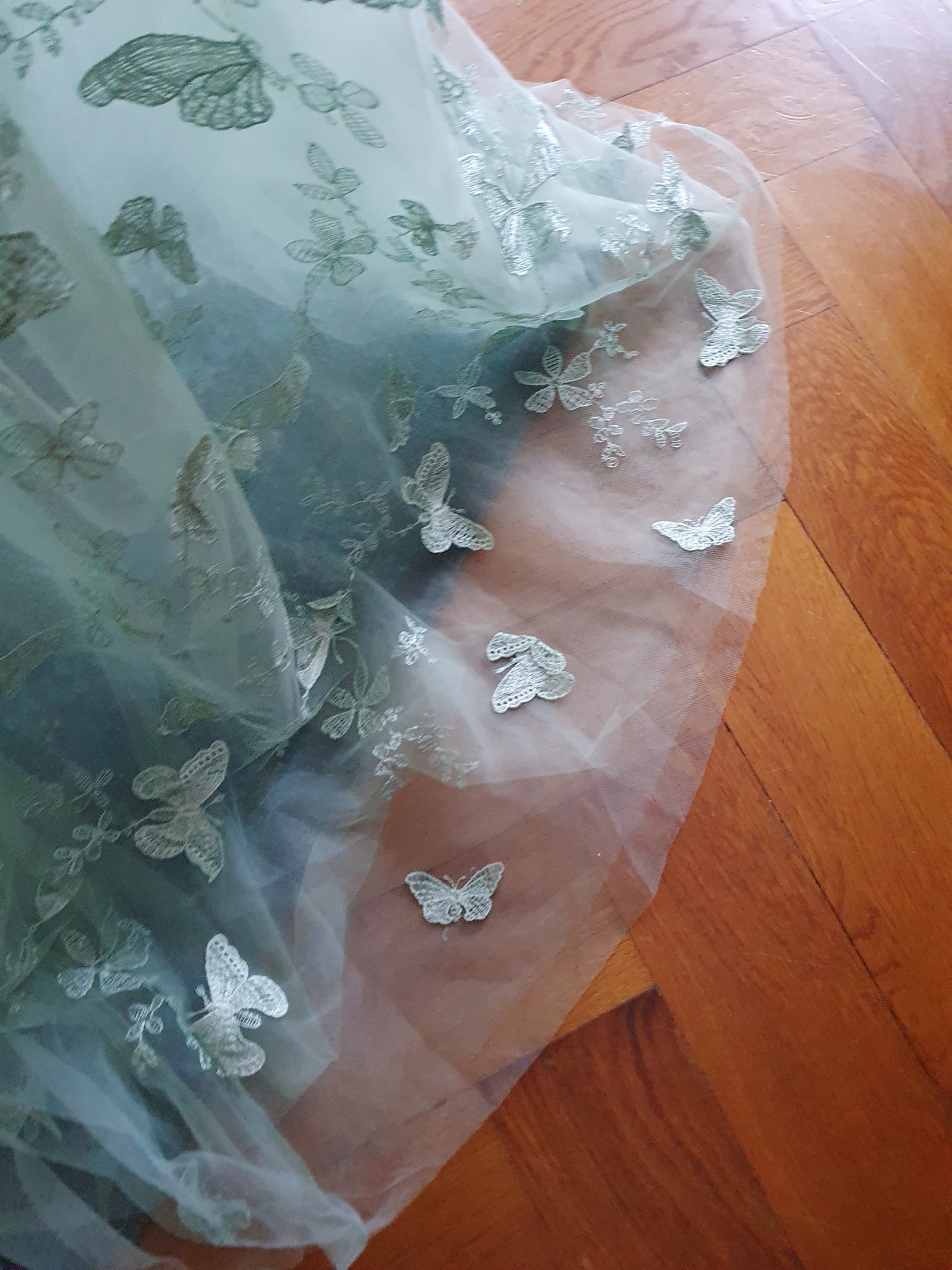 The Celestine Gown In Light Green