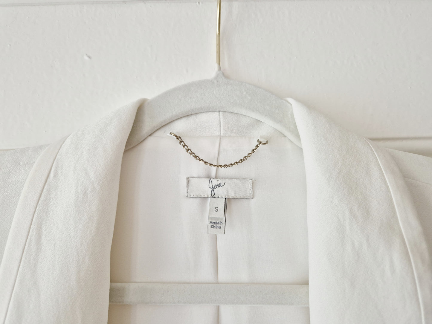 Authentic Vintage Soft White Joie Blazer In Size S