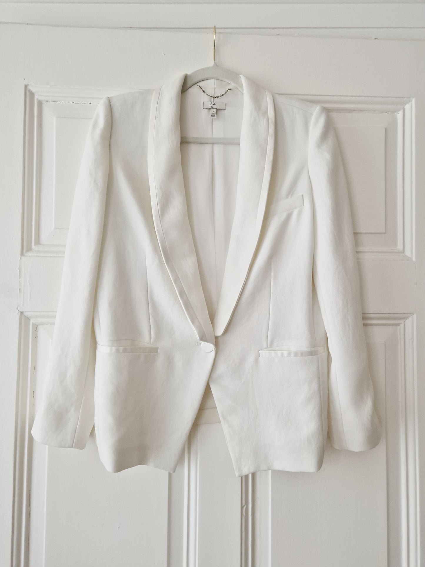 Authentic Vintage Soft White Joie Blazer In Size S