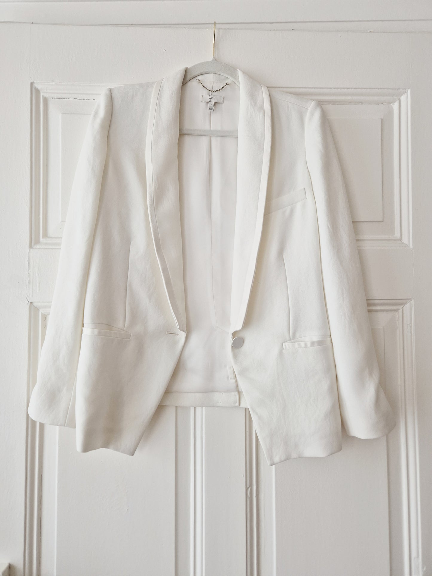 Authentic Vintage Soft White Joie Blazer In Size S