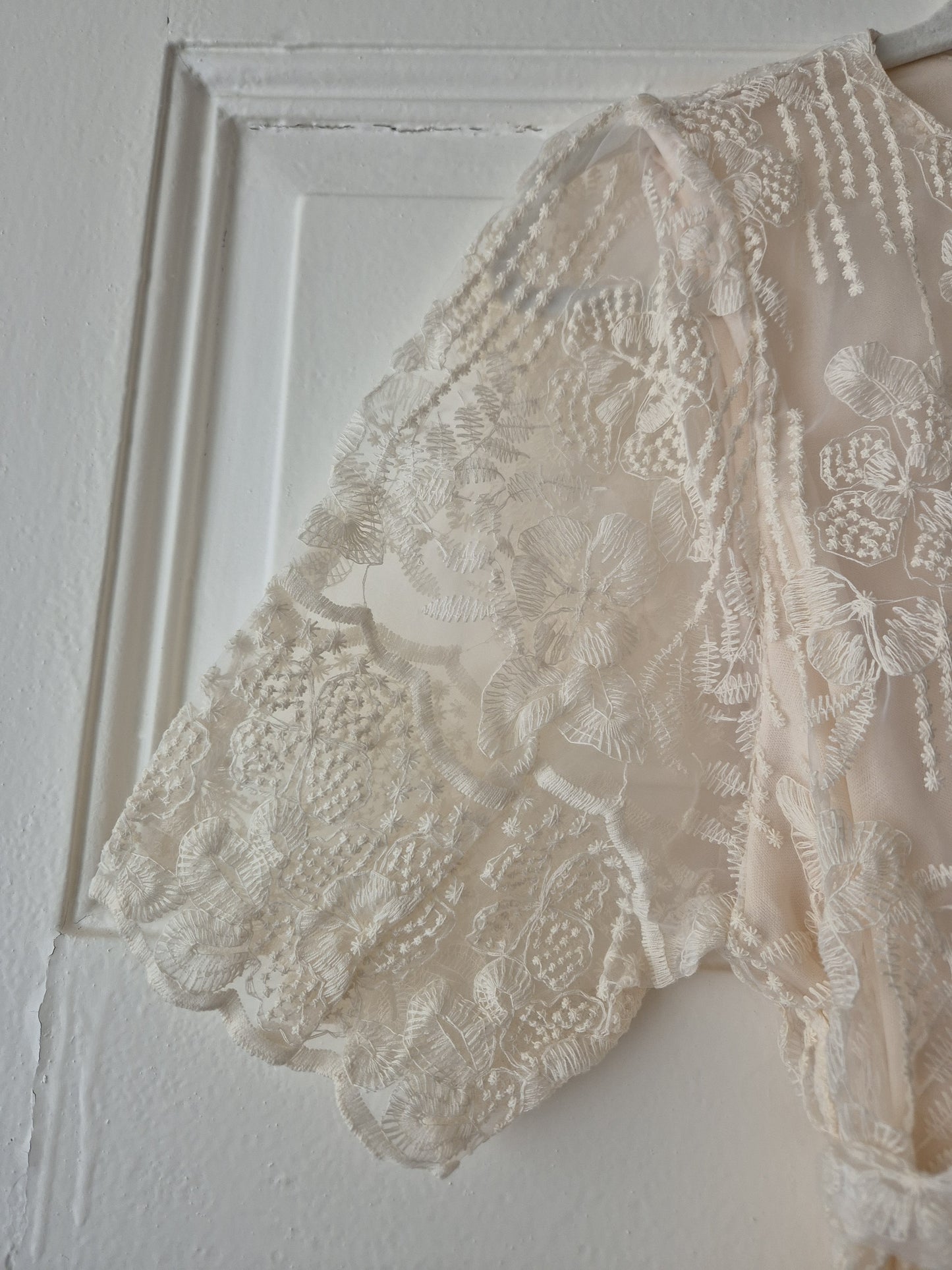 The Whisper of Lace Midi Dress