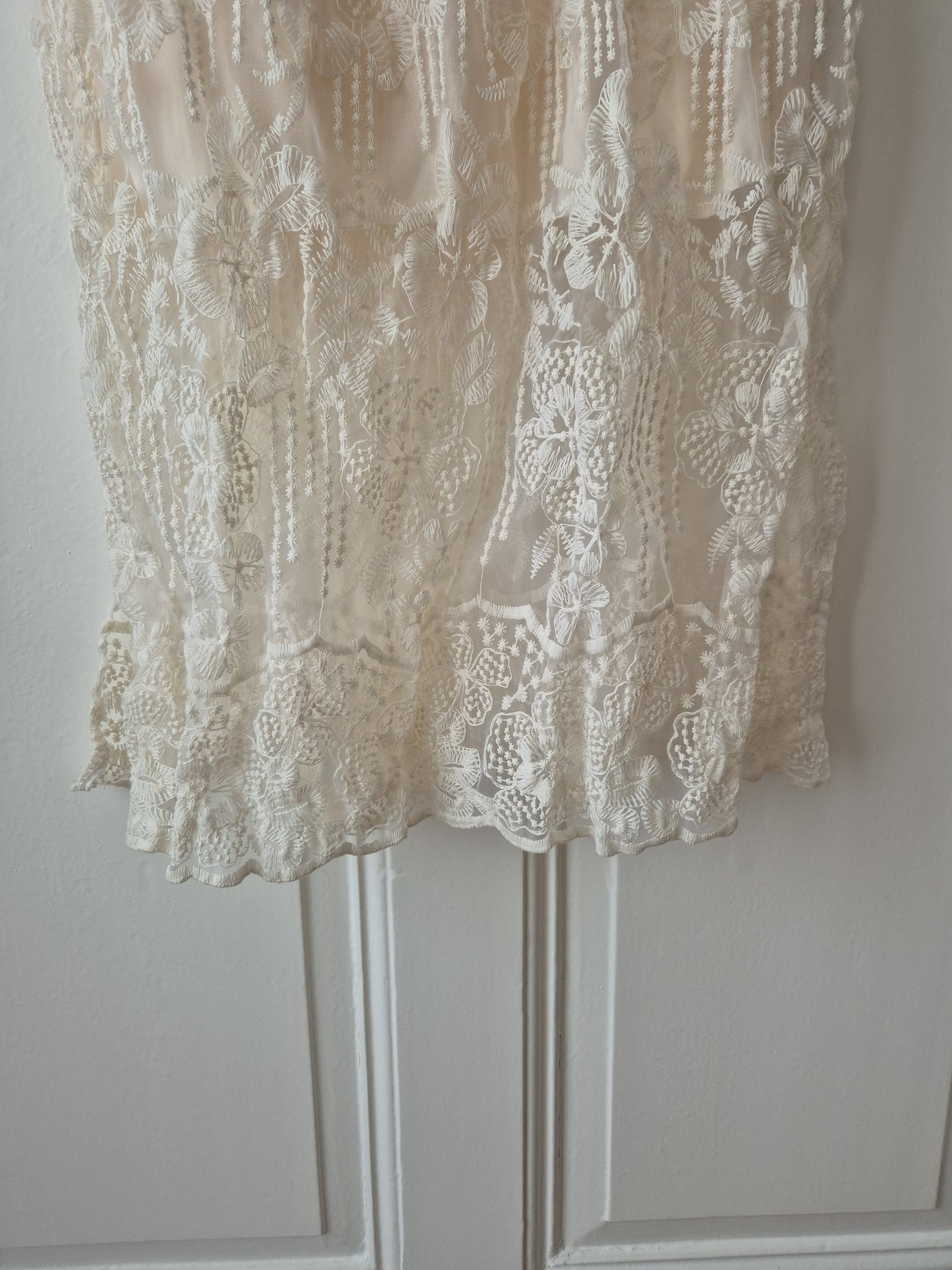 The Whisper of Lace Midi Dress