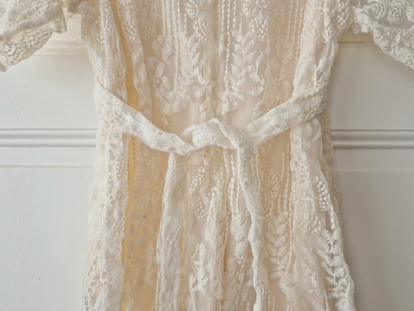 The Whisper of Lace Midi Dress