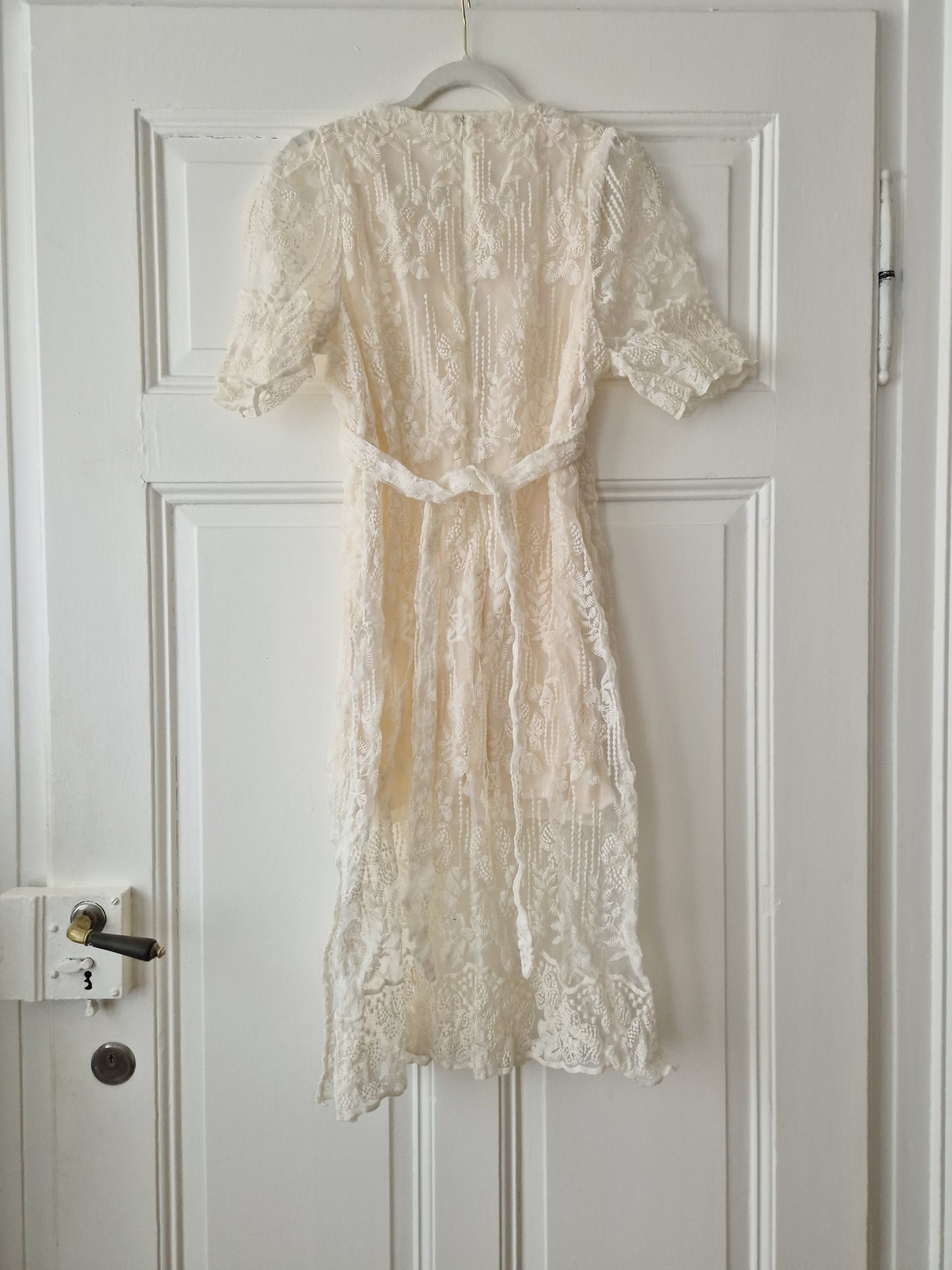 The Whisper of Lace Midi Dress