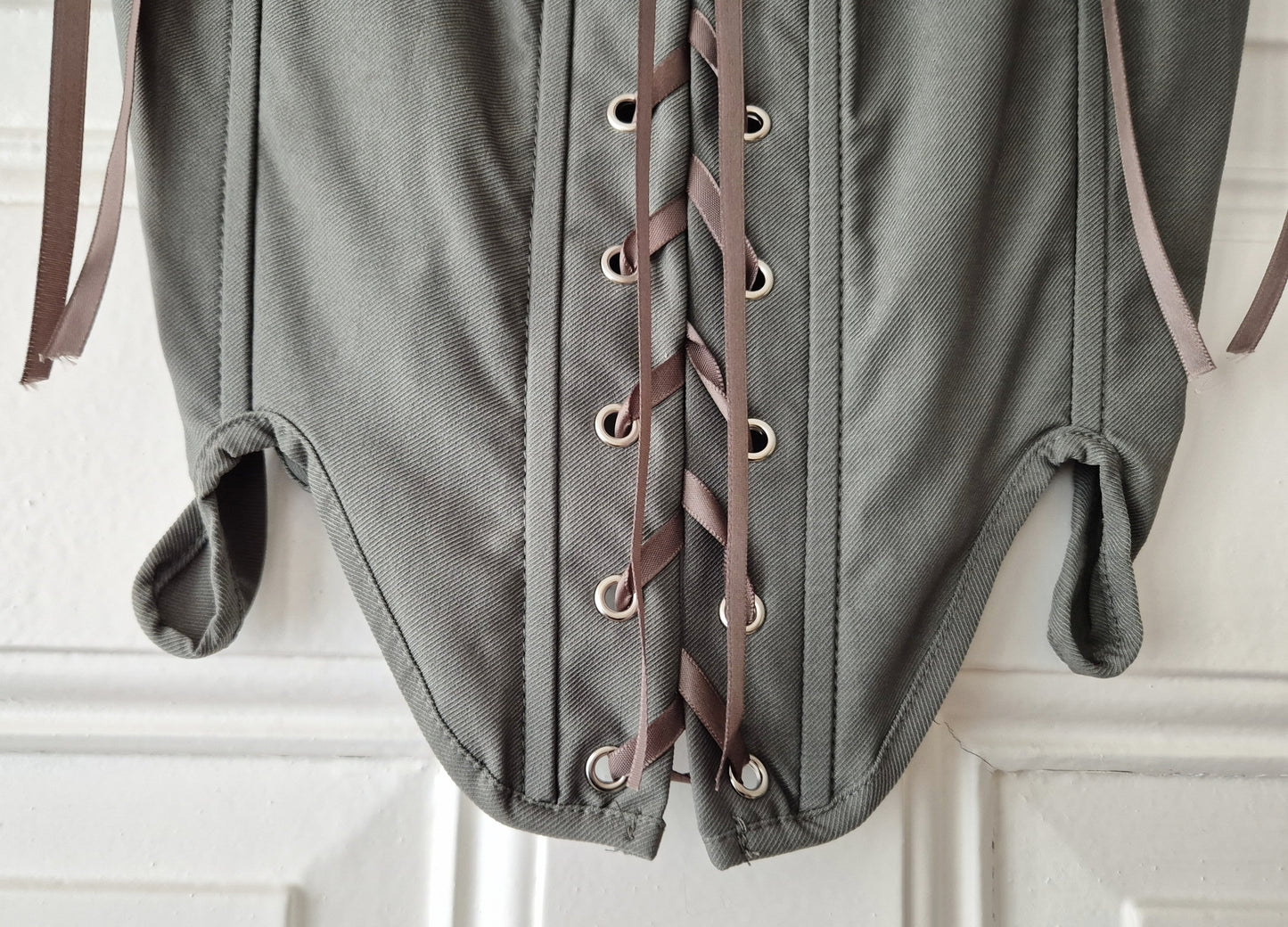 The Meadow Romance Corset Top - Khaki