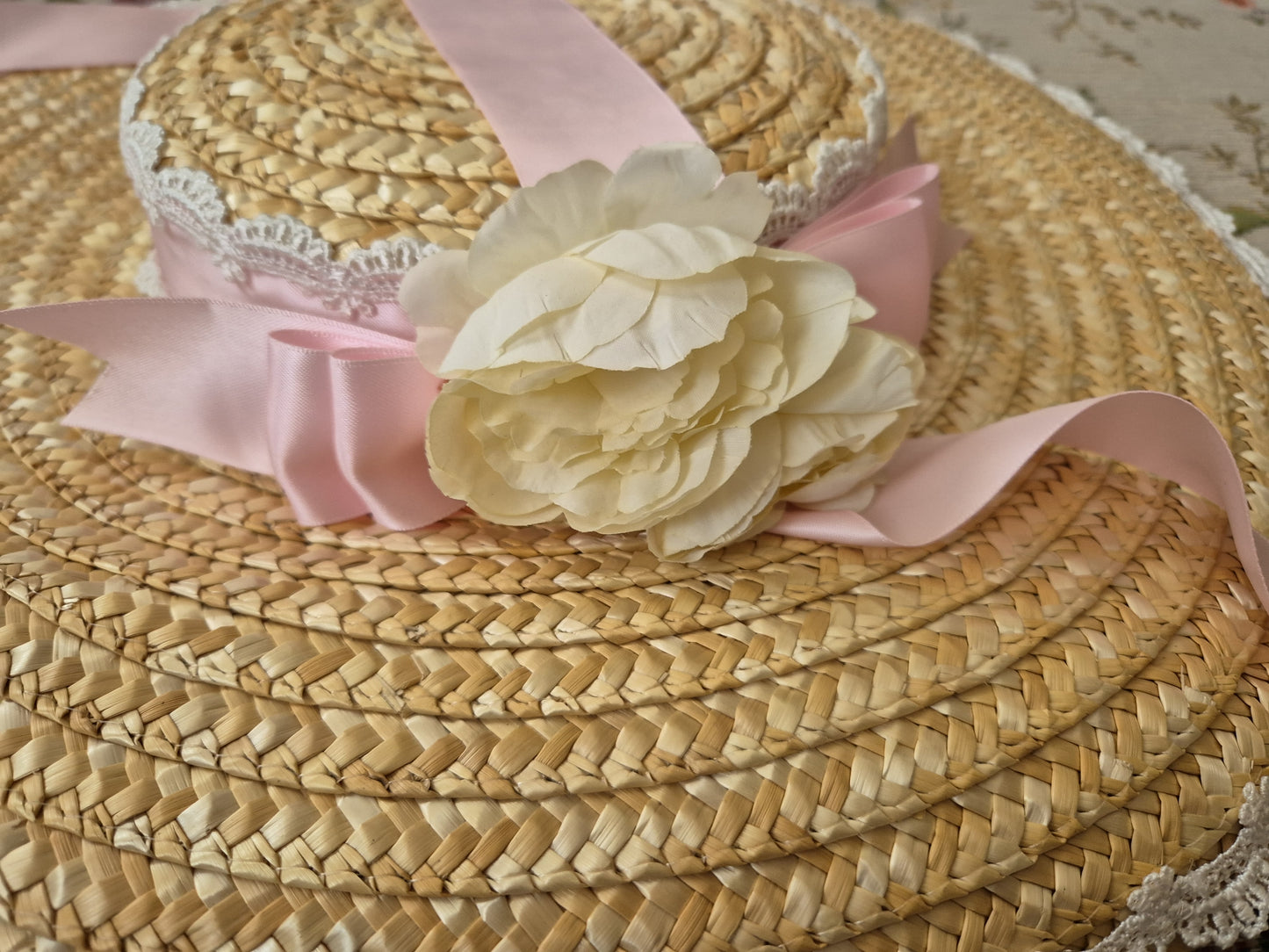 The Rose Dream Bonnet in Pink