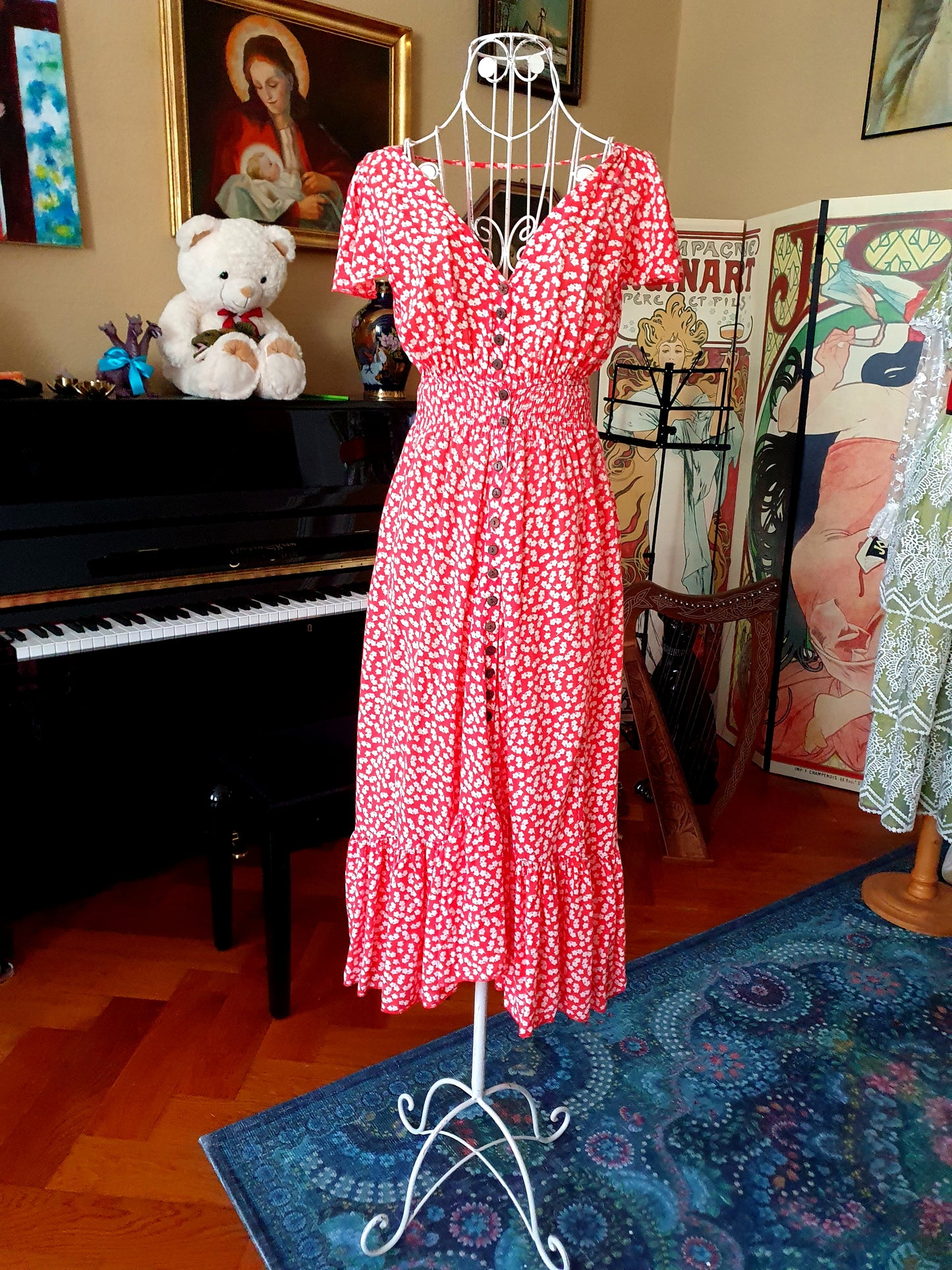 The Red Meadow Girl Dress - One Size