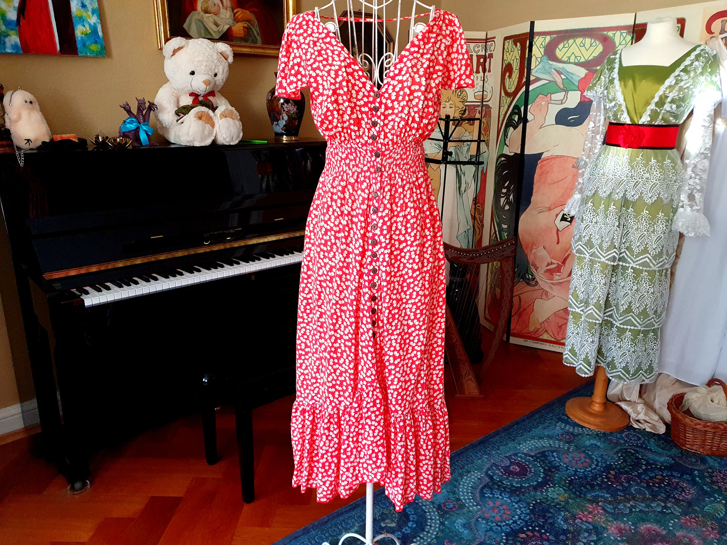 The Red Meadow Girl Dress - One Size