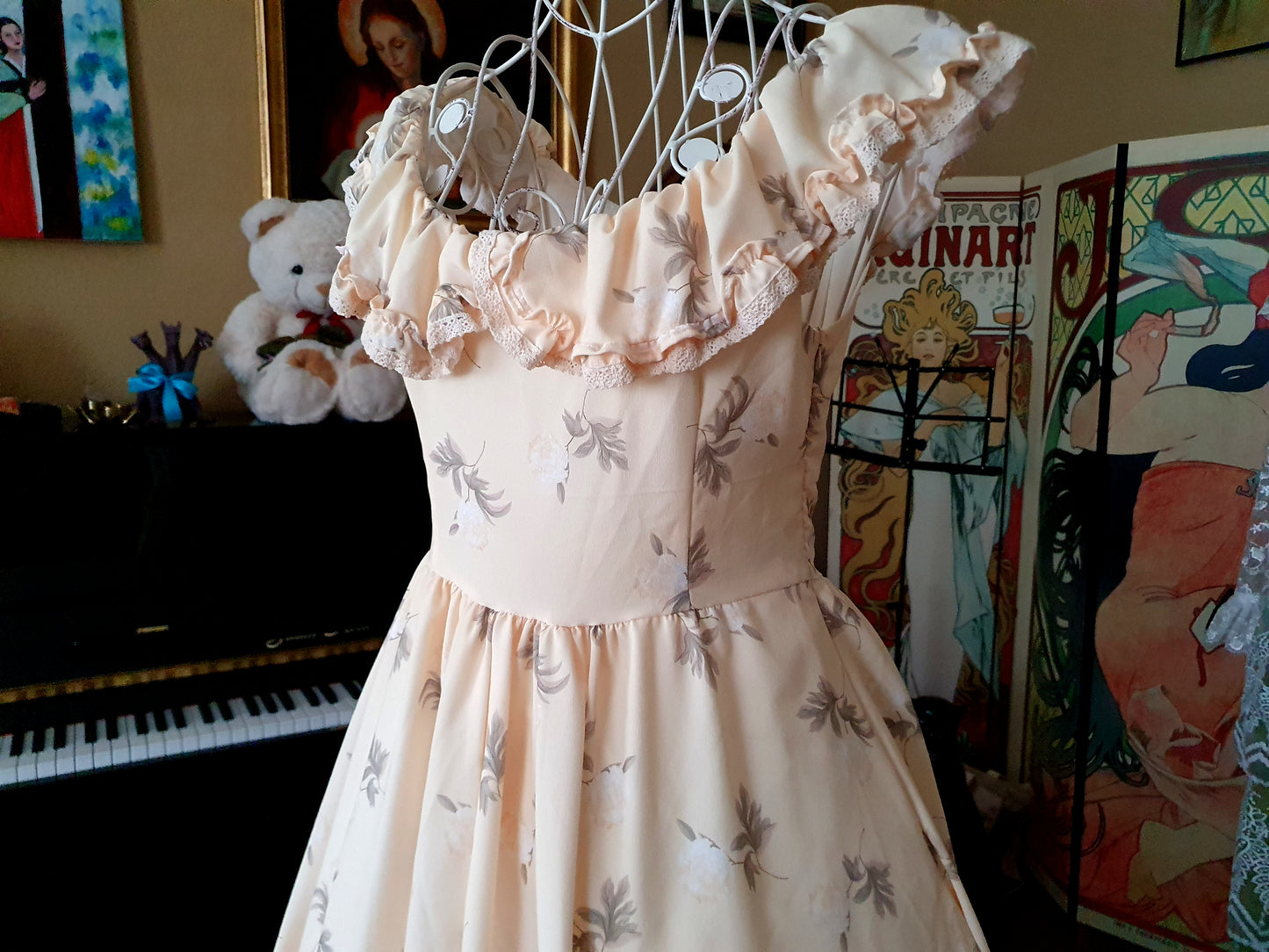 The Aelia Floral Gown