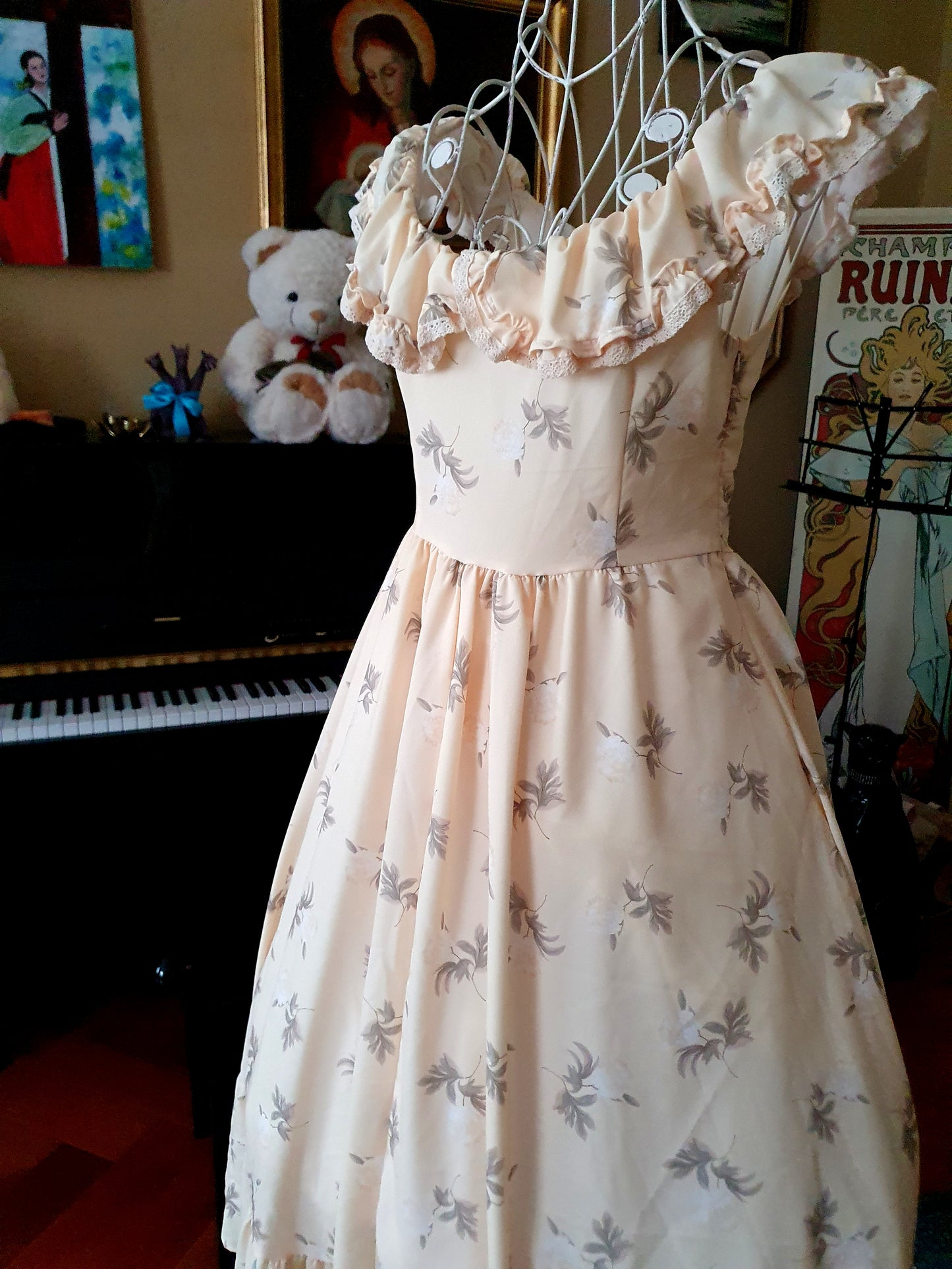 The Aelia Floral Gown