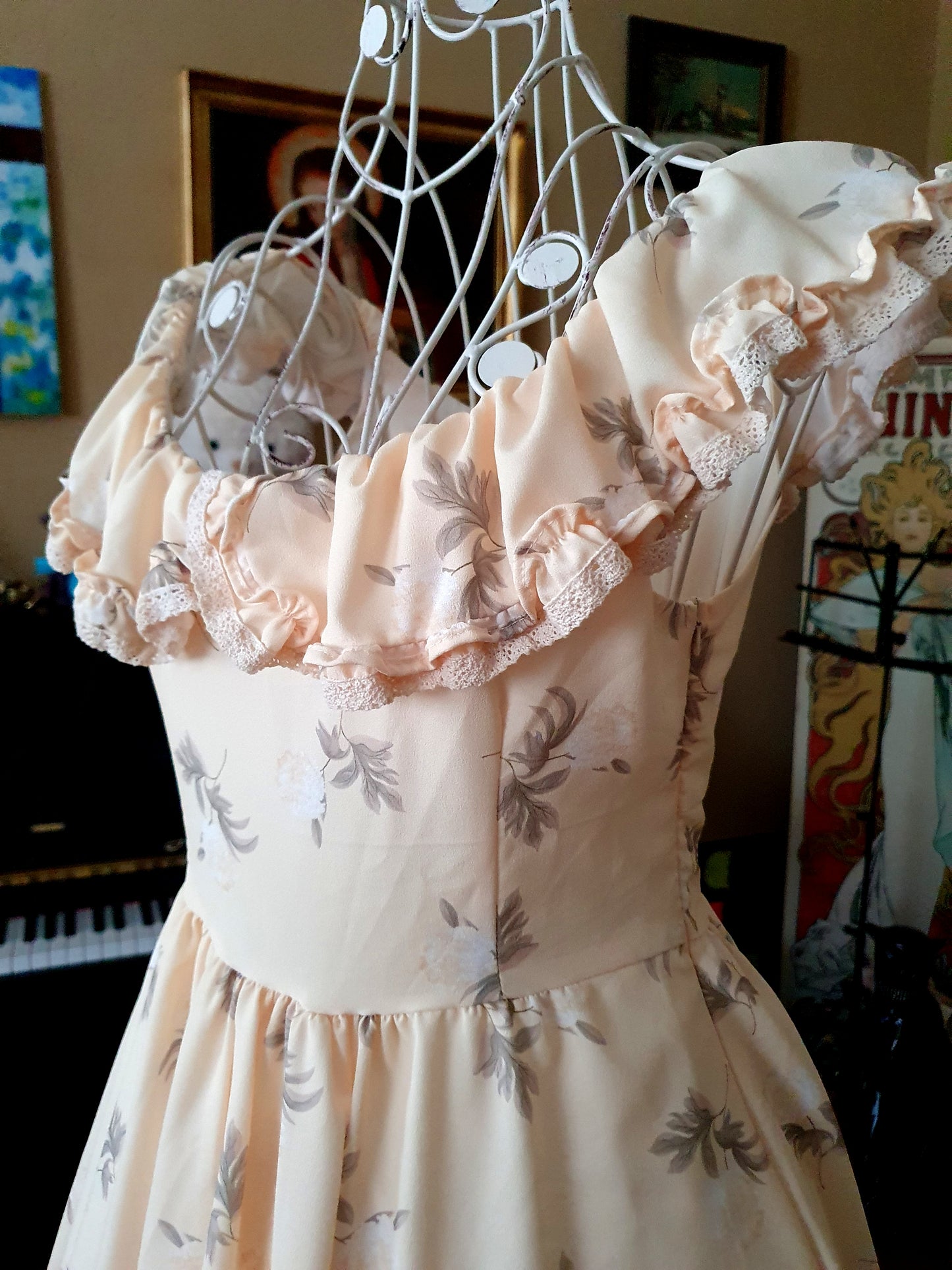 The Aelia Floral Gown