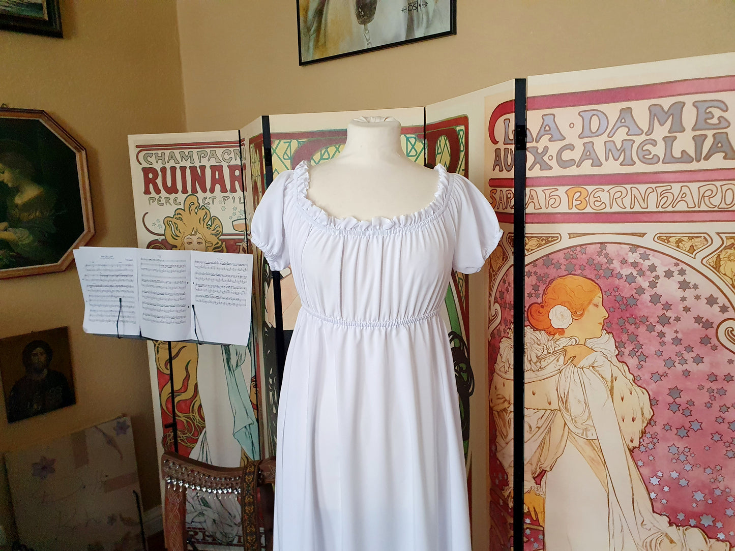 The White Regency Gown