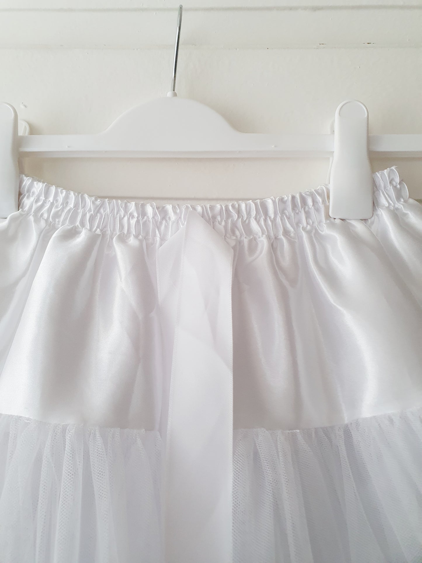 The Rockabilly Petticoat - White, One Size