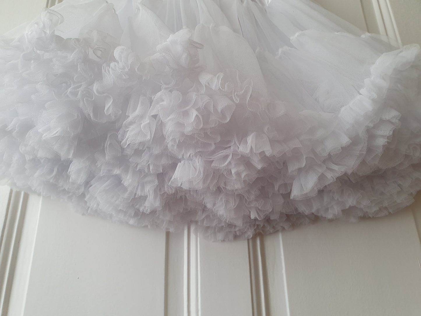 The Rockabilly Petticoat - White, One Size