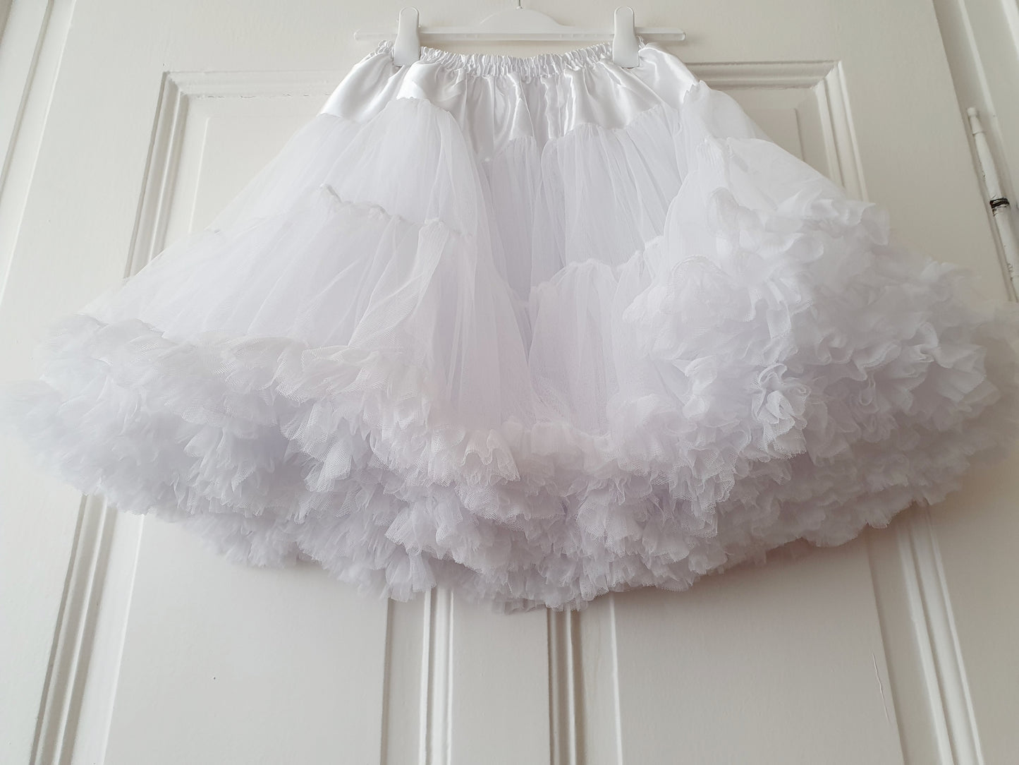The Rockabilly Petticoat - White, One Size