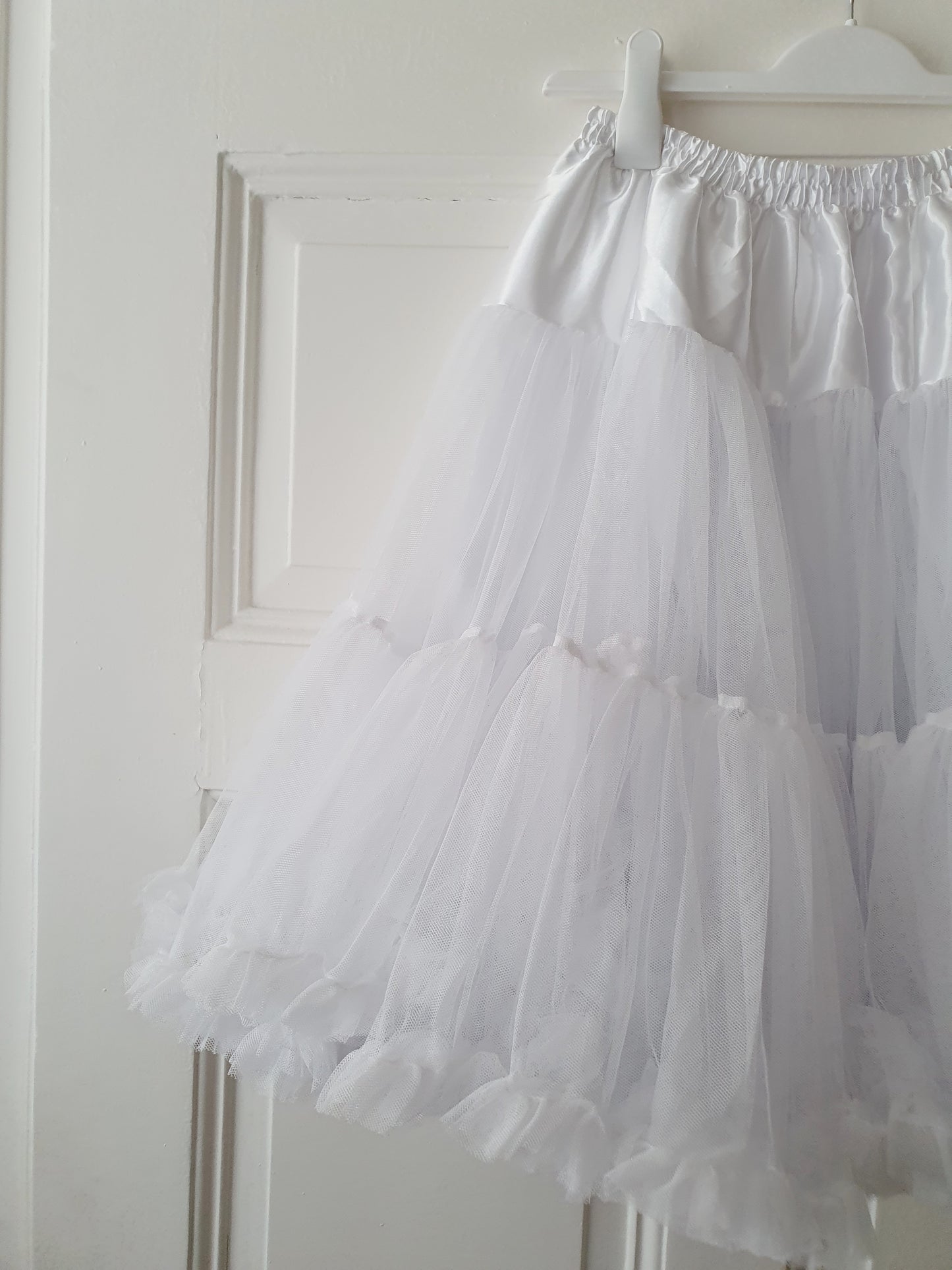 The Rockabilly Petticoat - White, One Size