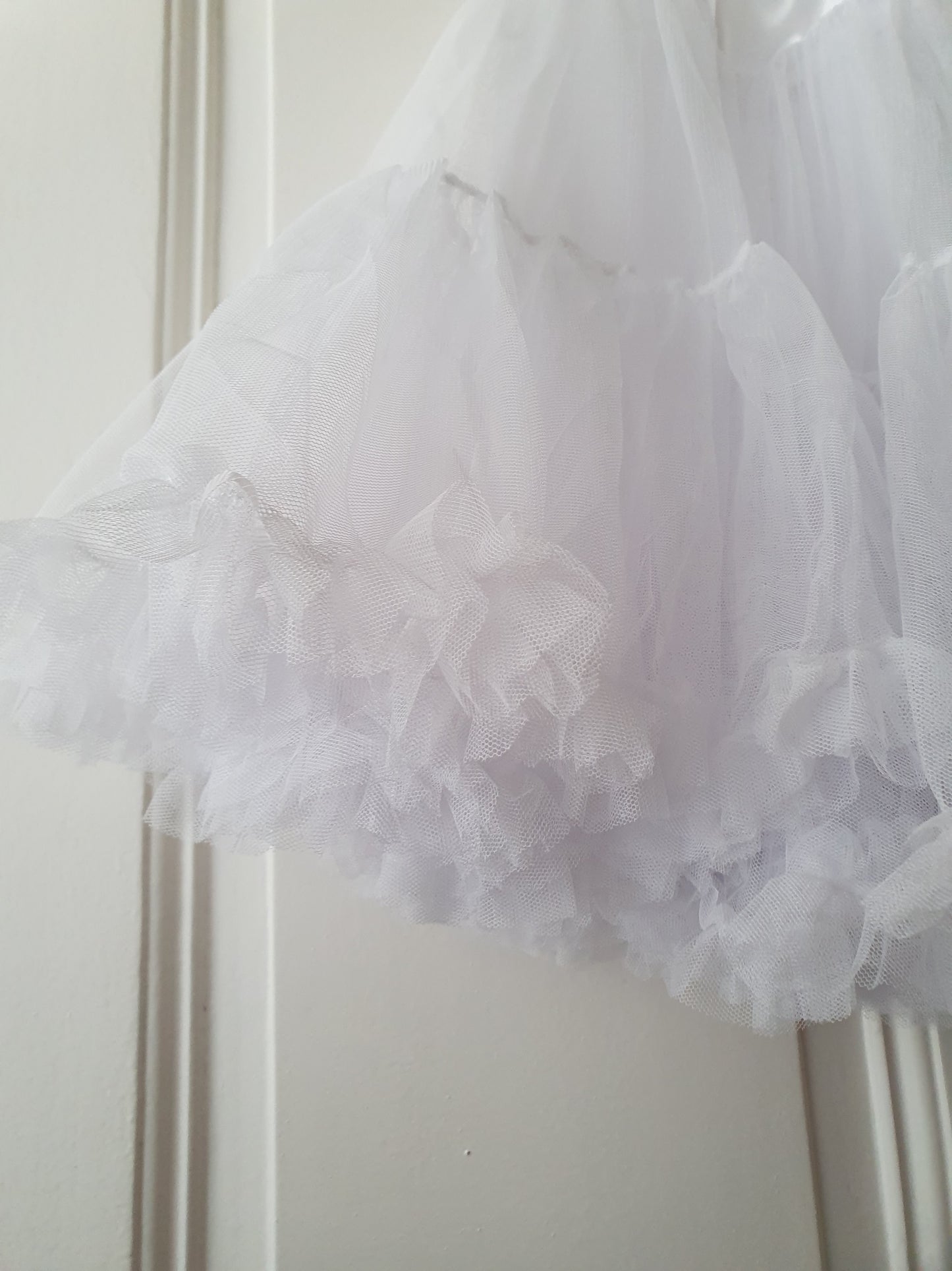 The Rockabilly Petticoat - White, One Size