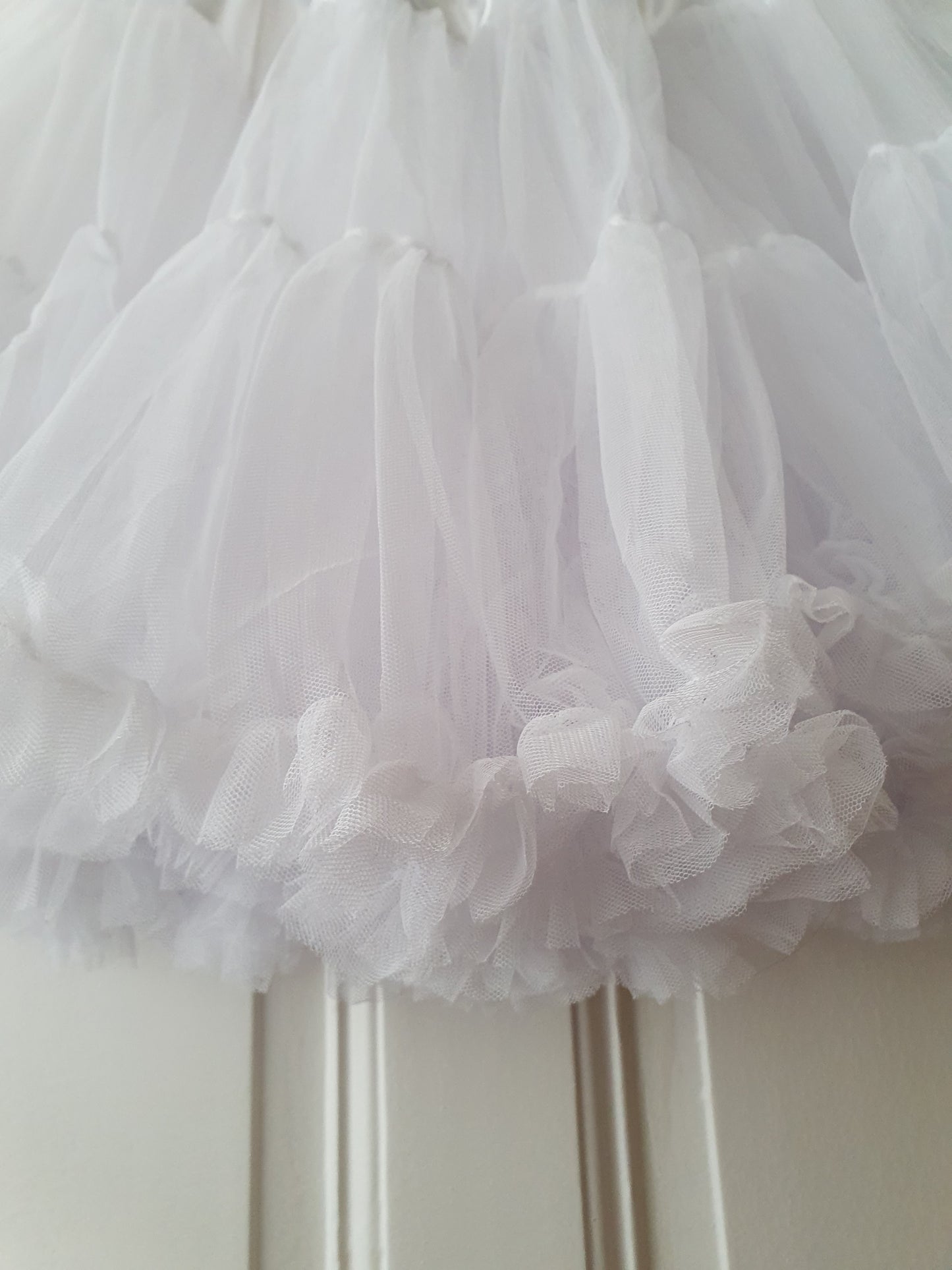 The Rockabilly Petticoat - White, One Size
