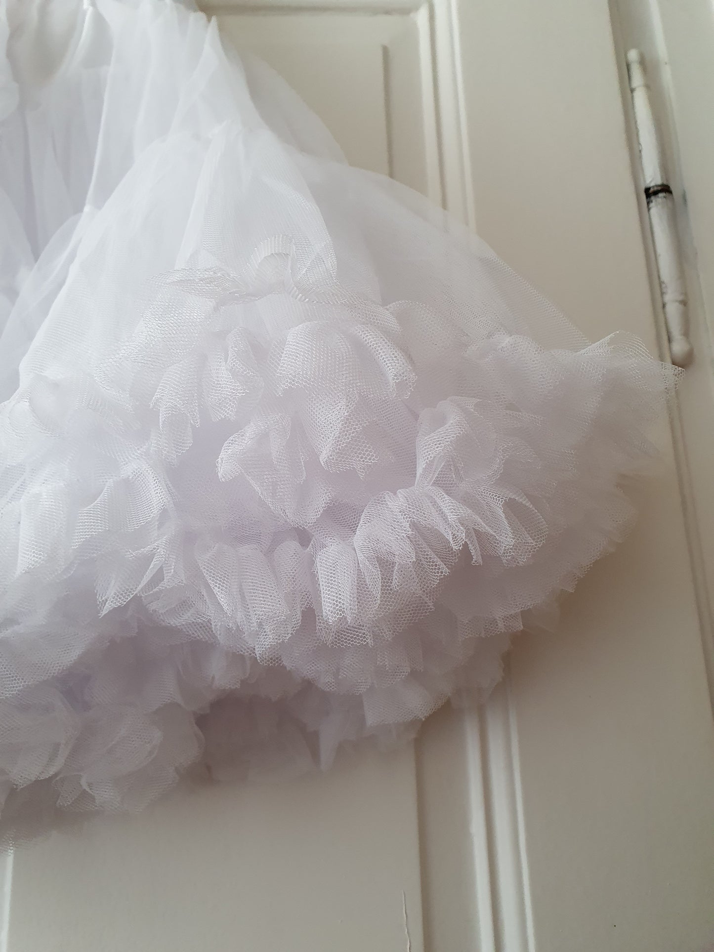 The Rockabilly Petticoat - White, One Size