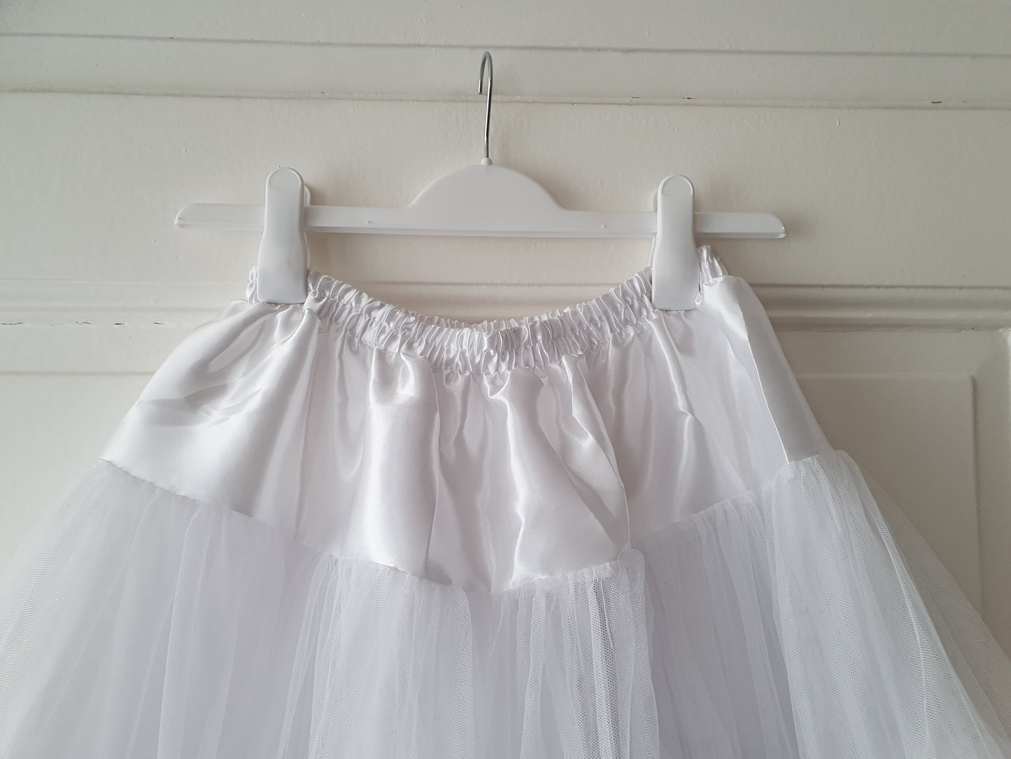 The Rockabilly Petticoat - White, One Size