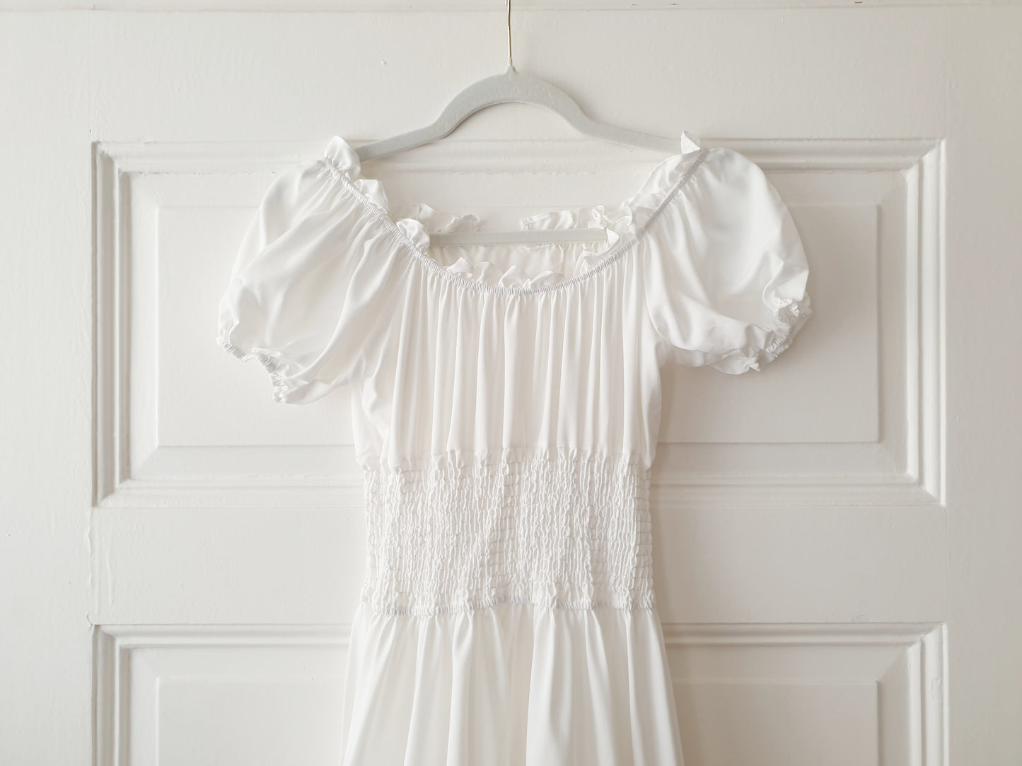 The Milk Maid Gown in White