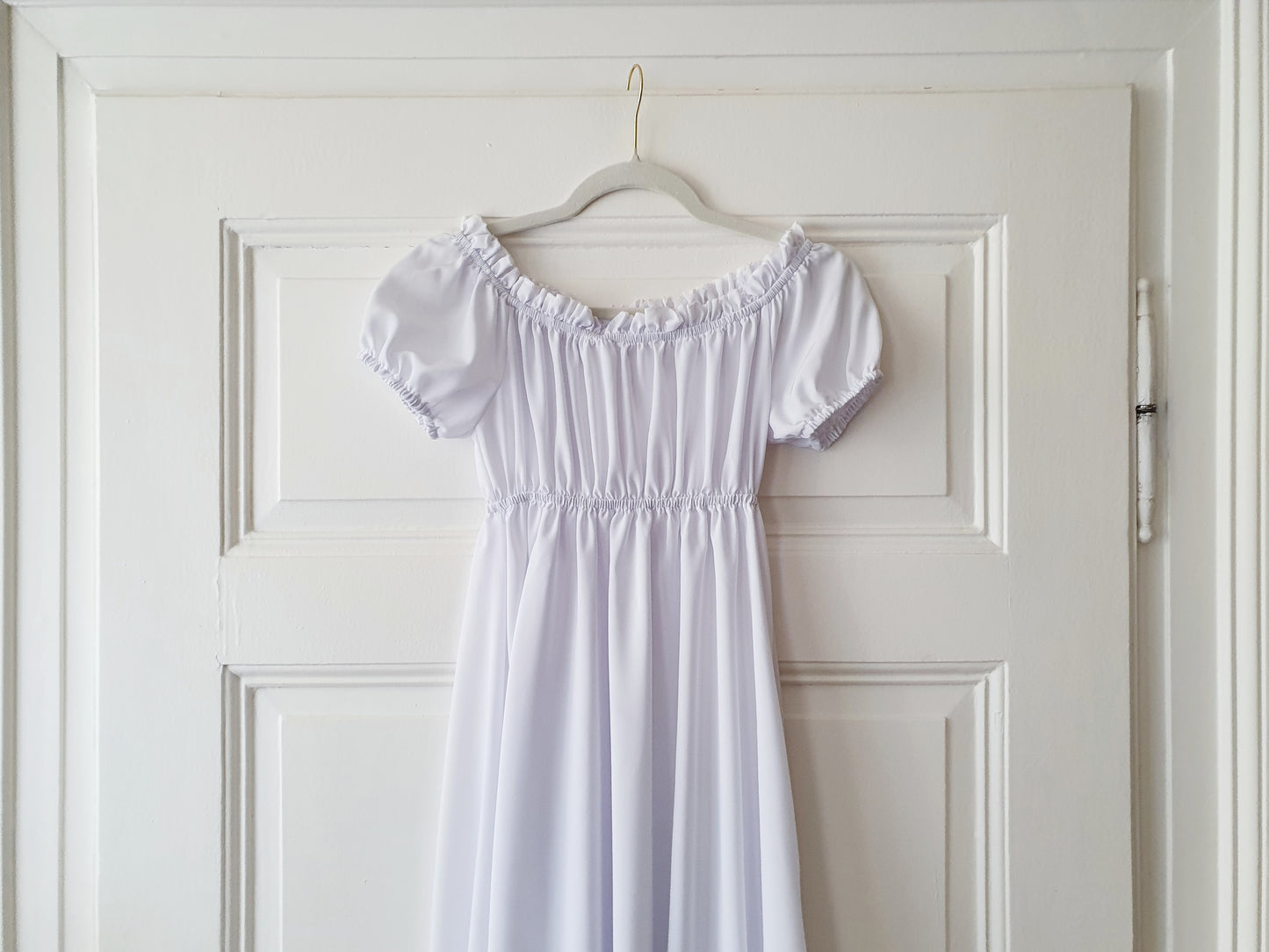 The White Regency Gown