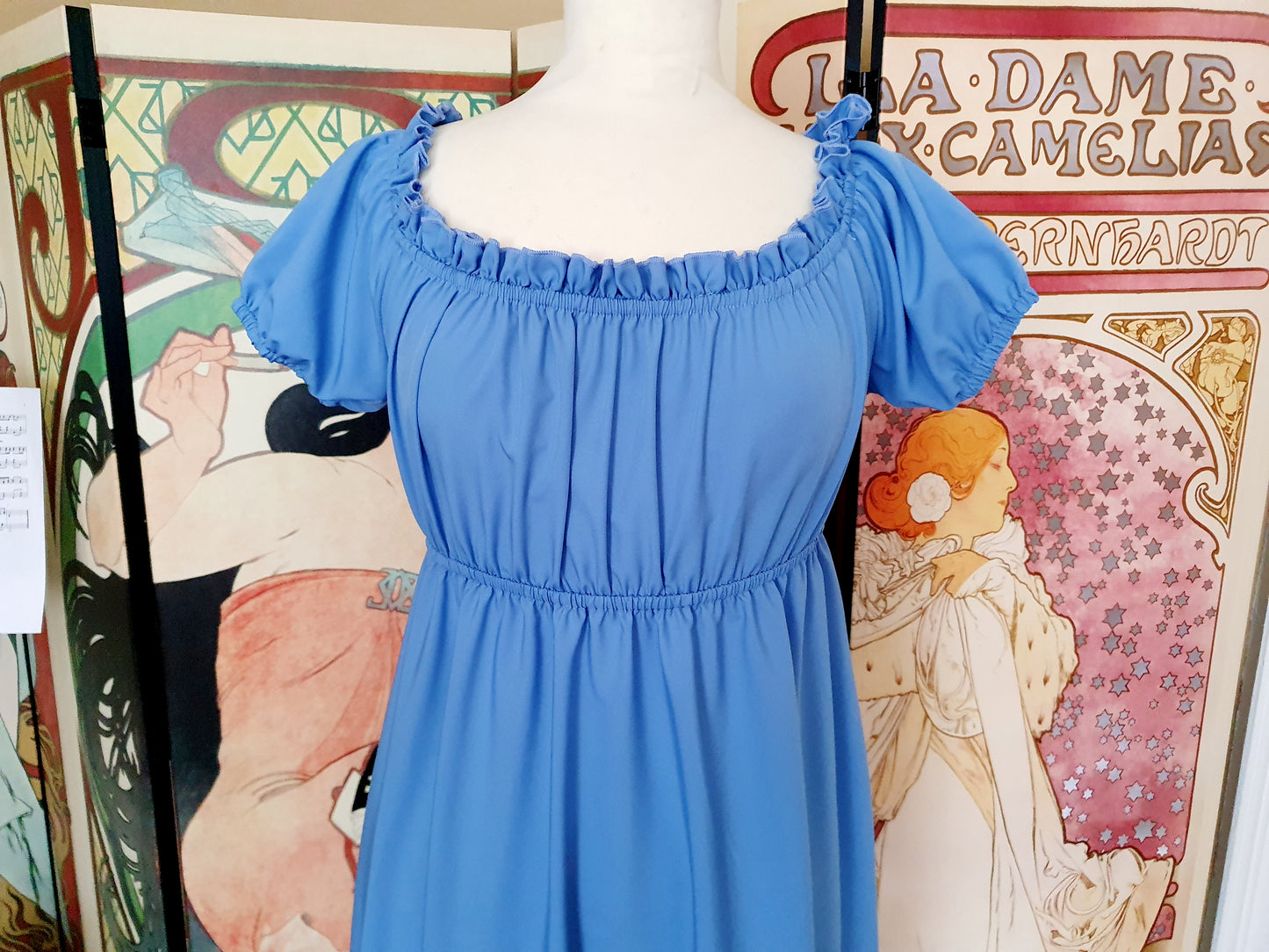 The Blue Regency Gown