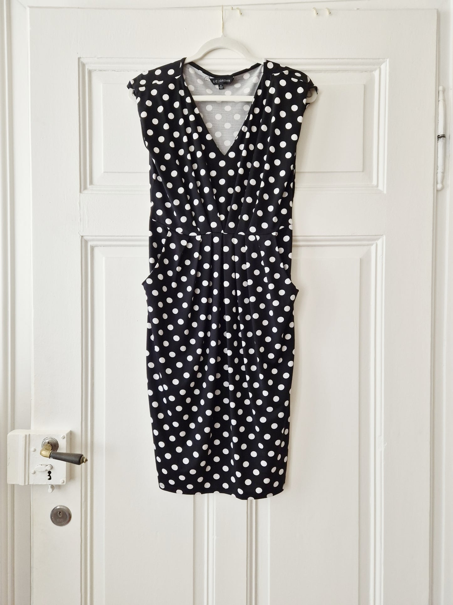 Authentic Vintage Polka Dot Dress In Size S