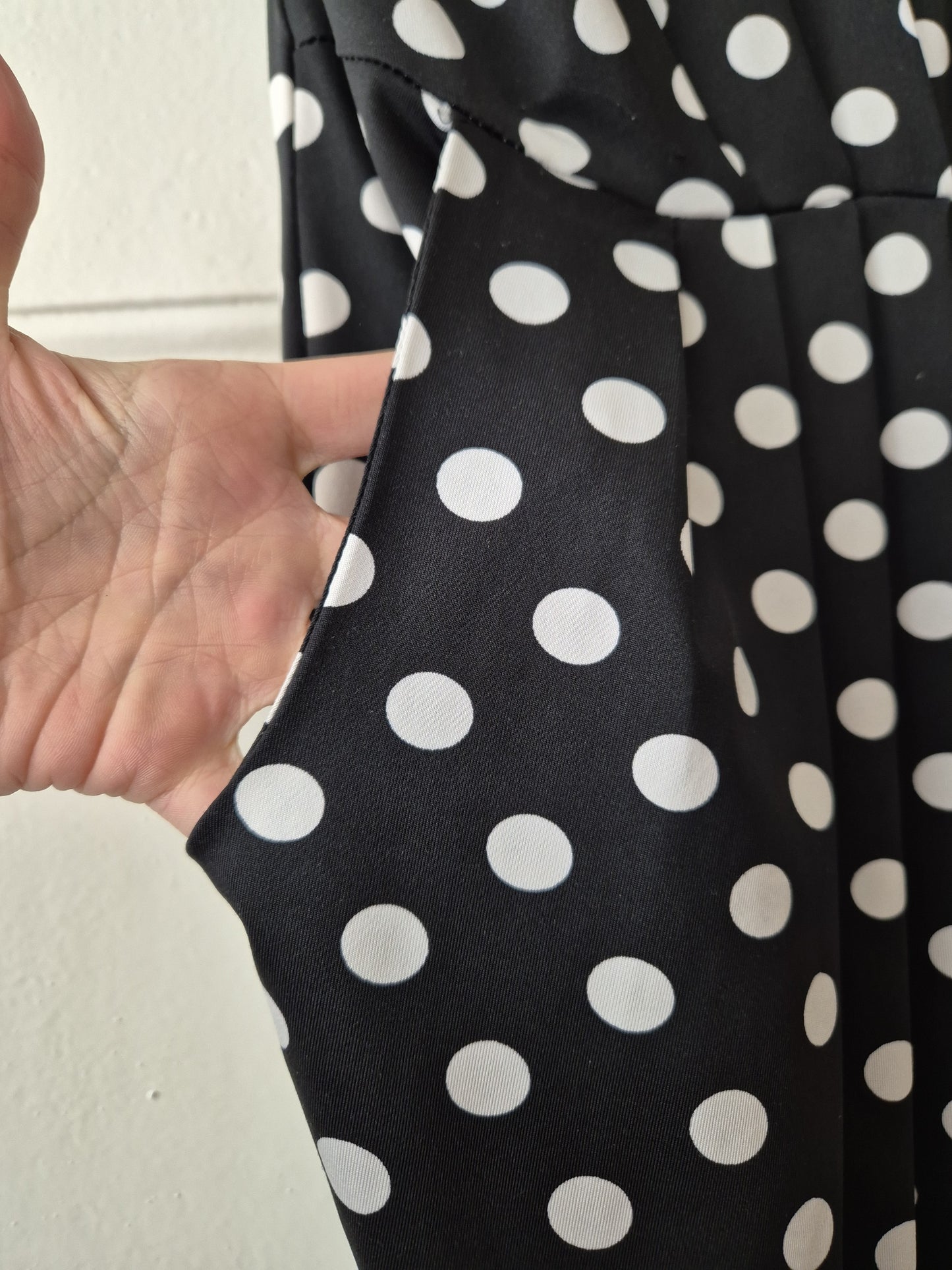 Authentic Vintage Polka Dot Dress In Size S