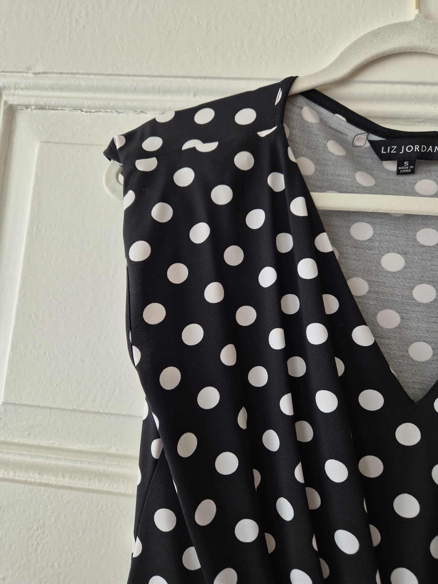 Authentic Vintage Polka Dot Dress In Size S