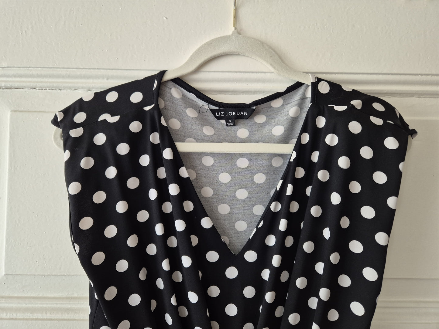 Authentic Vintage Polka Dot Dress In Size S