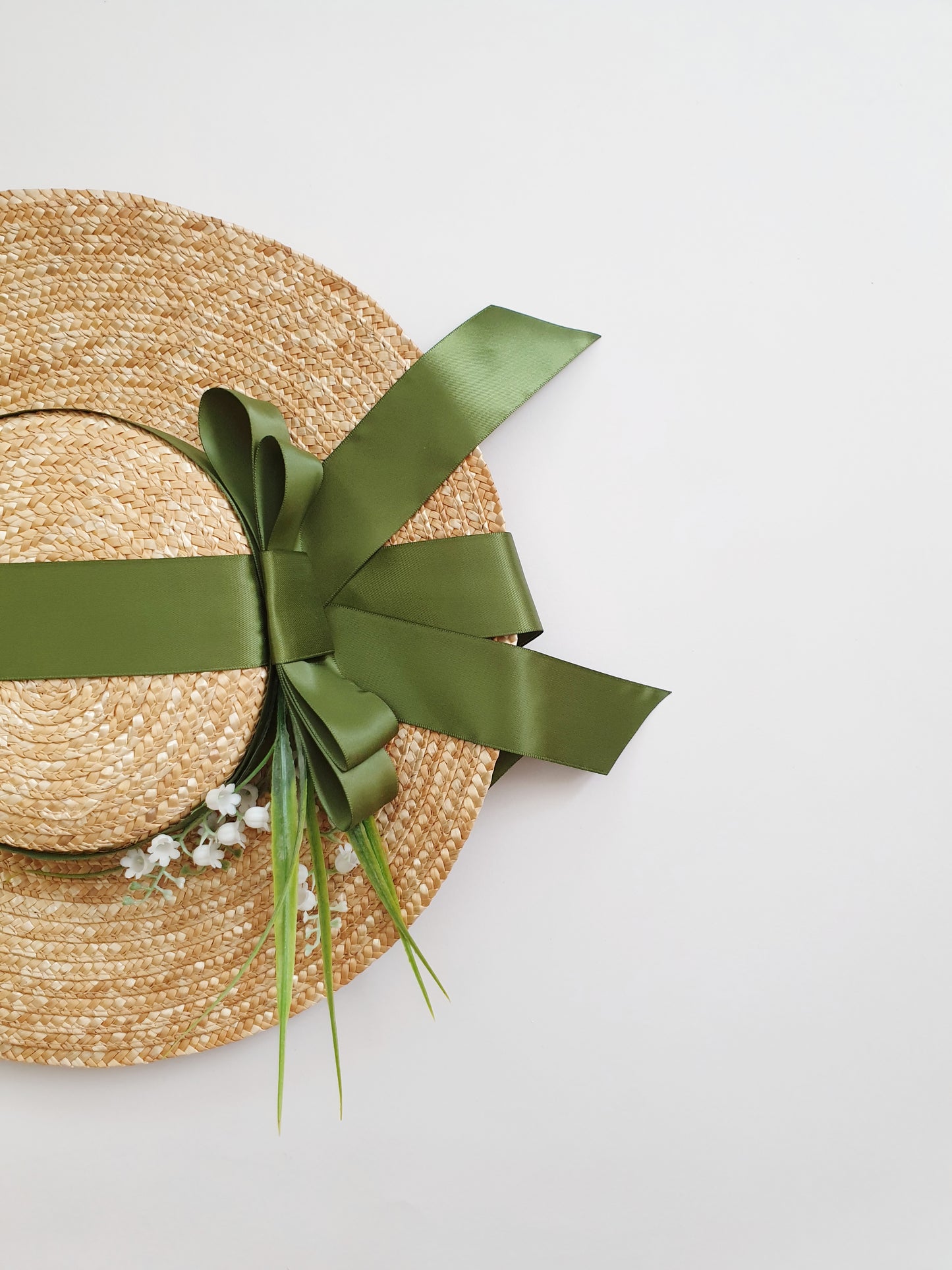 The Lily Of The Valley Straw Hat