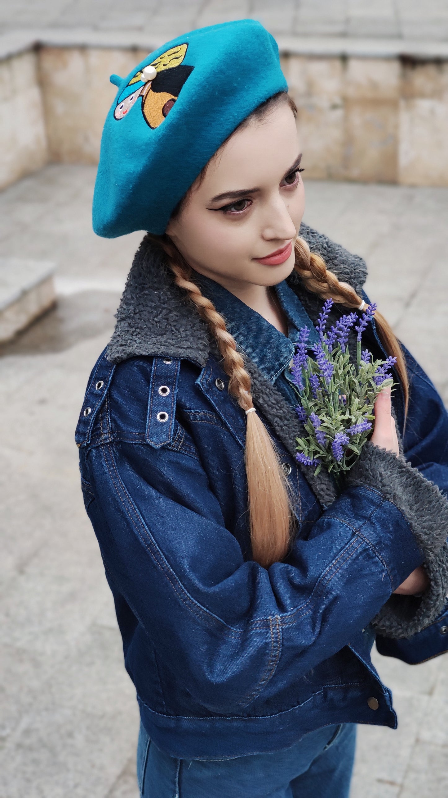 The Girl With A Pearl Earring Beret