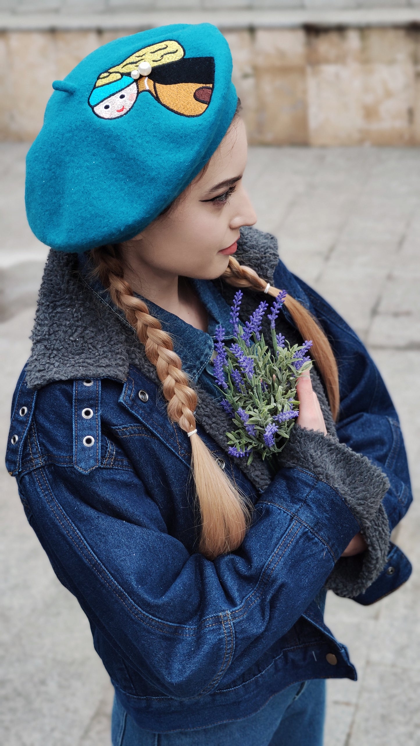 The Girl With A Pearl Earring Beret
